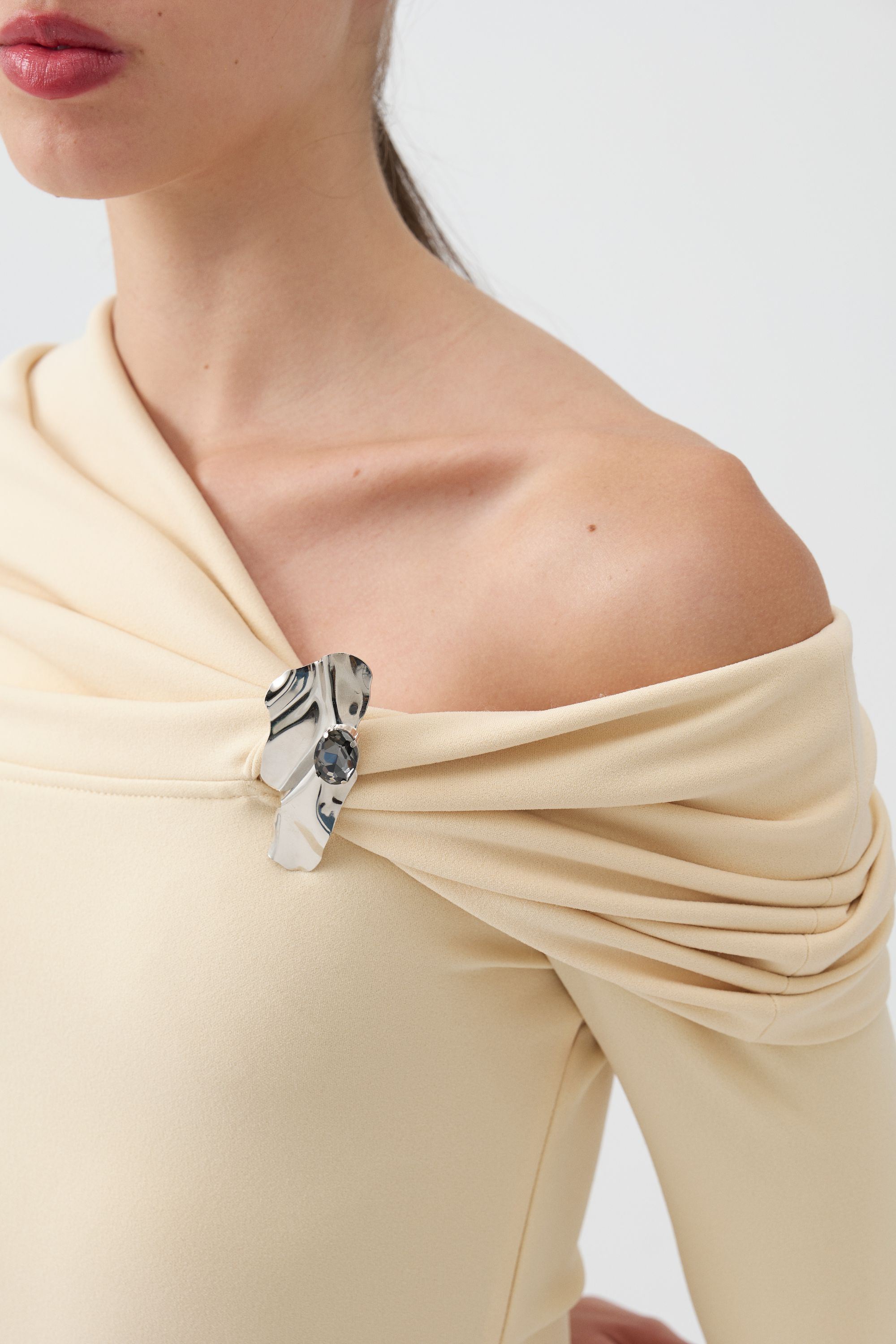 One-Shoulder Midi Dress (Final Sale)