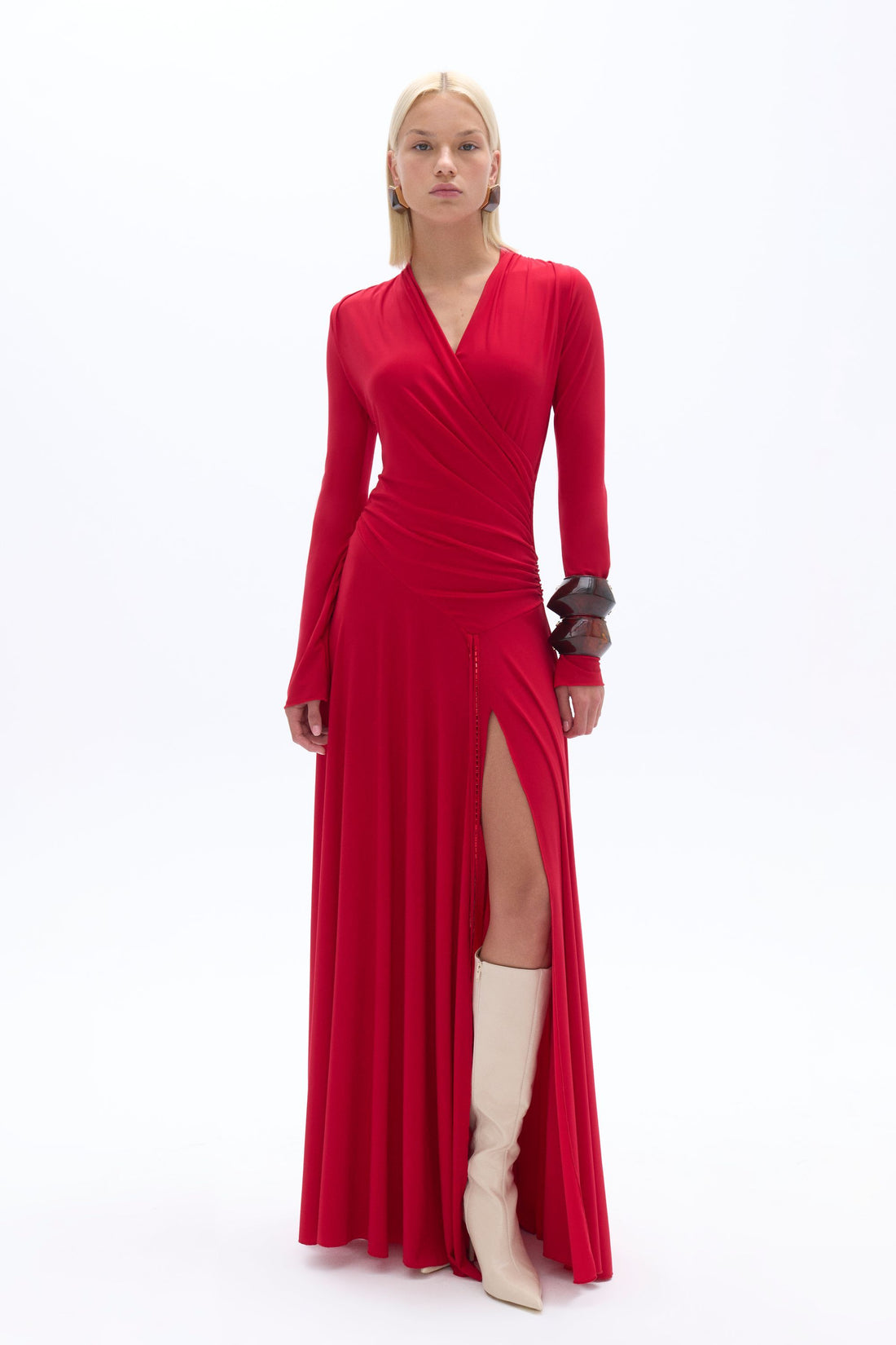 Double Breasted Long Dress (Final Sale)