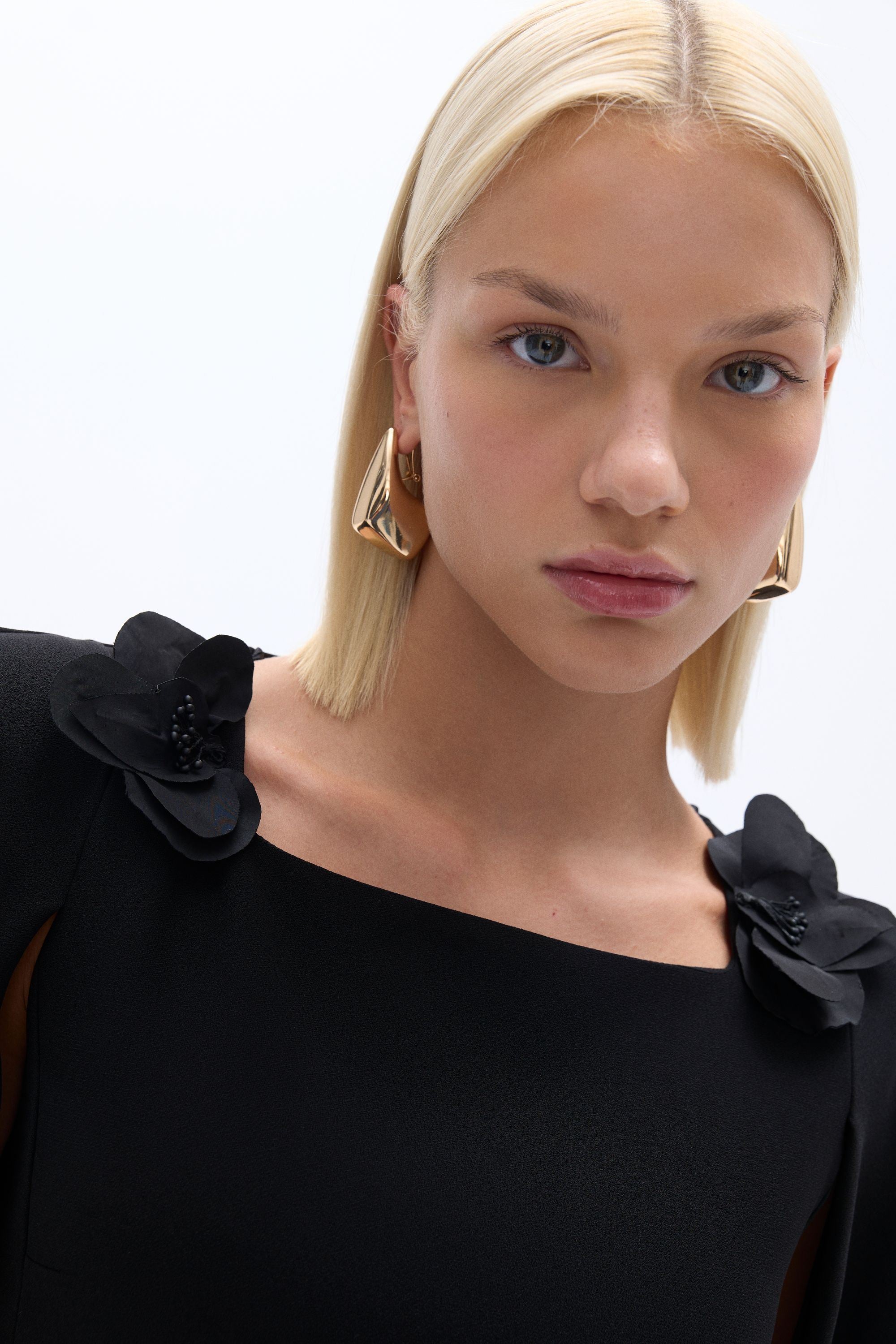 Cape Sleeve Maxi Dress (Final Sale)