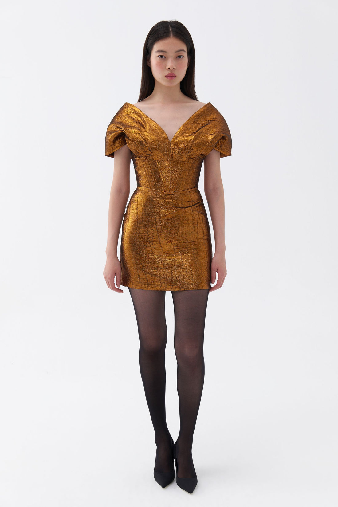 Corset Design Mini Dress (Final Sale)