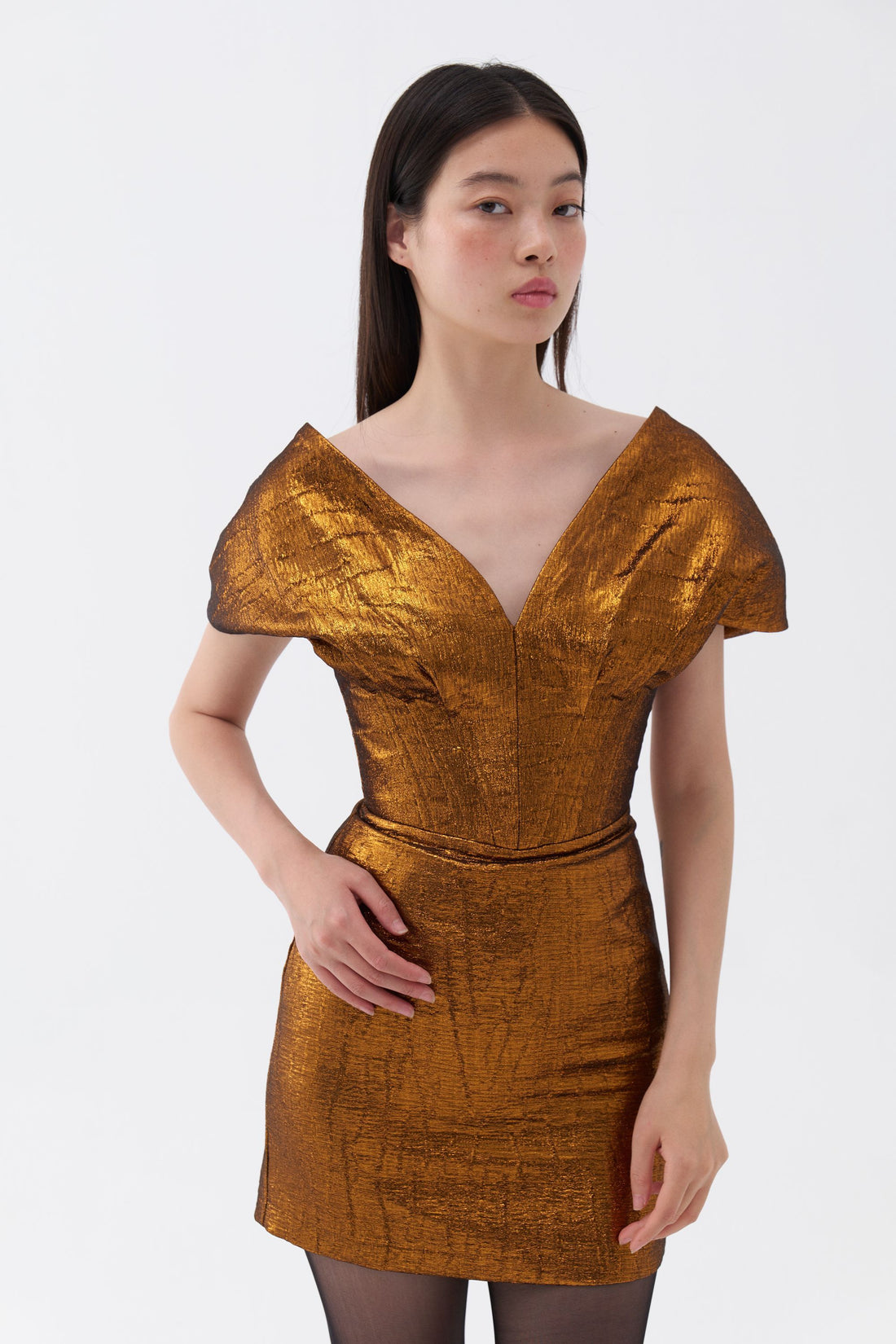 Corset Design Mini Dress (Final Sale)