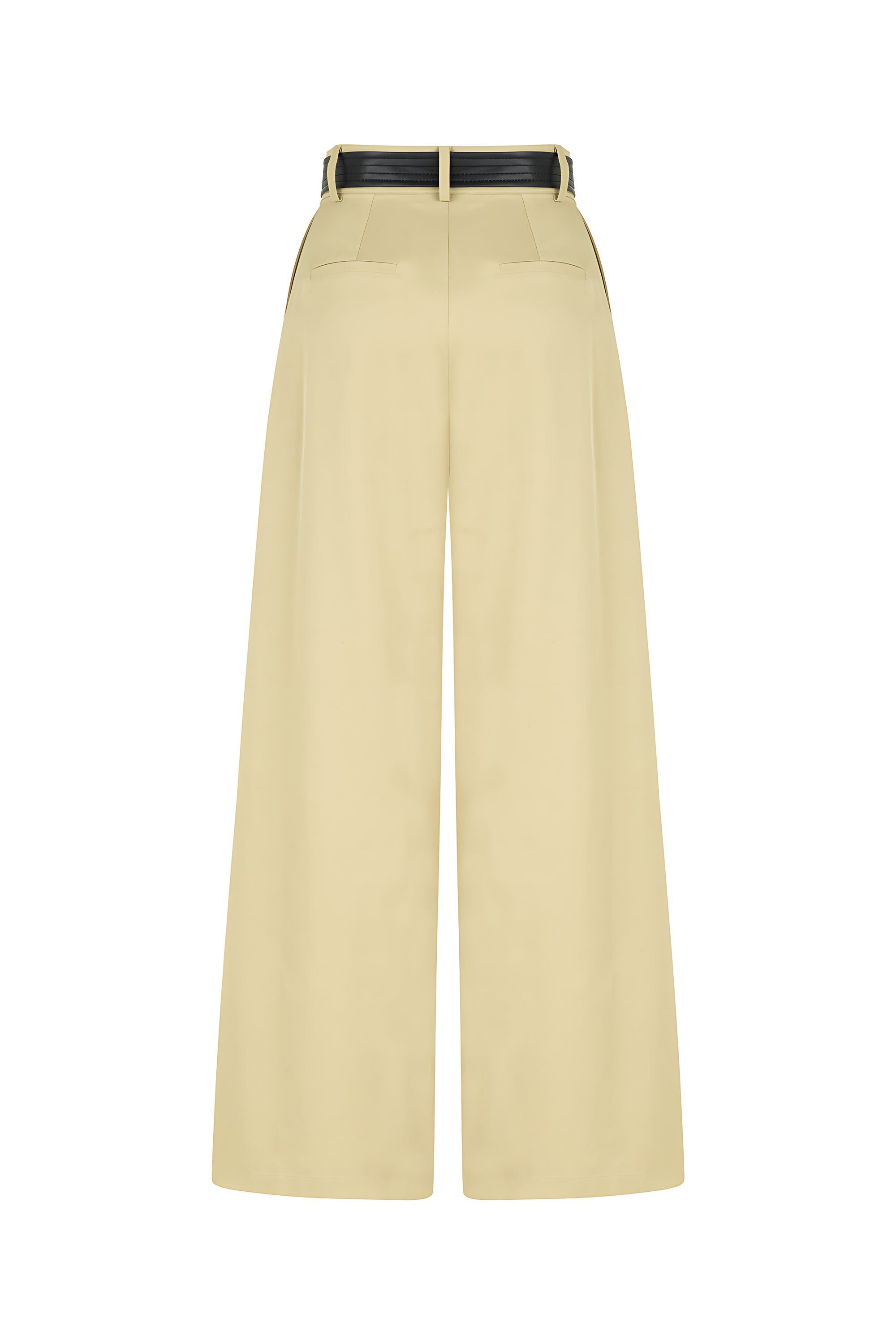 High Waist Pleated Pants (Final Sale)