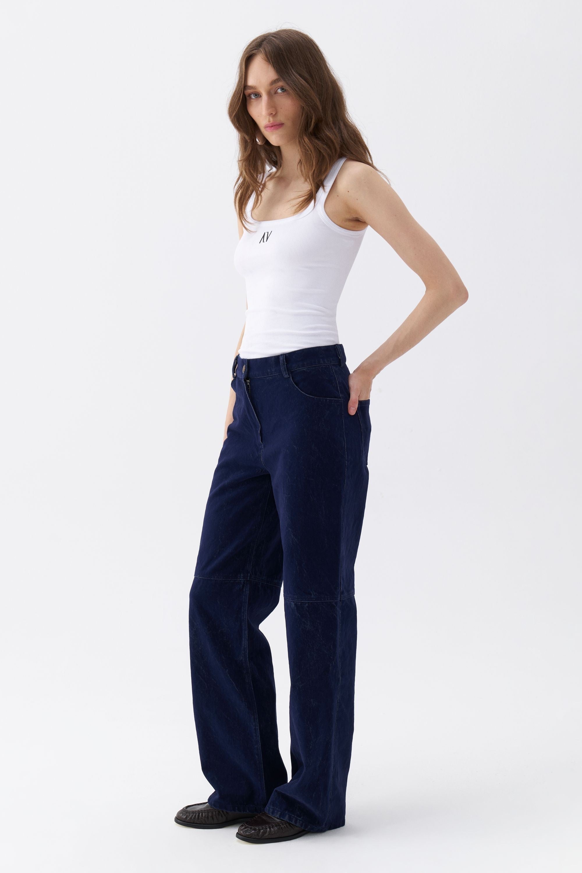 Velvet Boyfriend Pants (Final Sale)