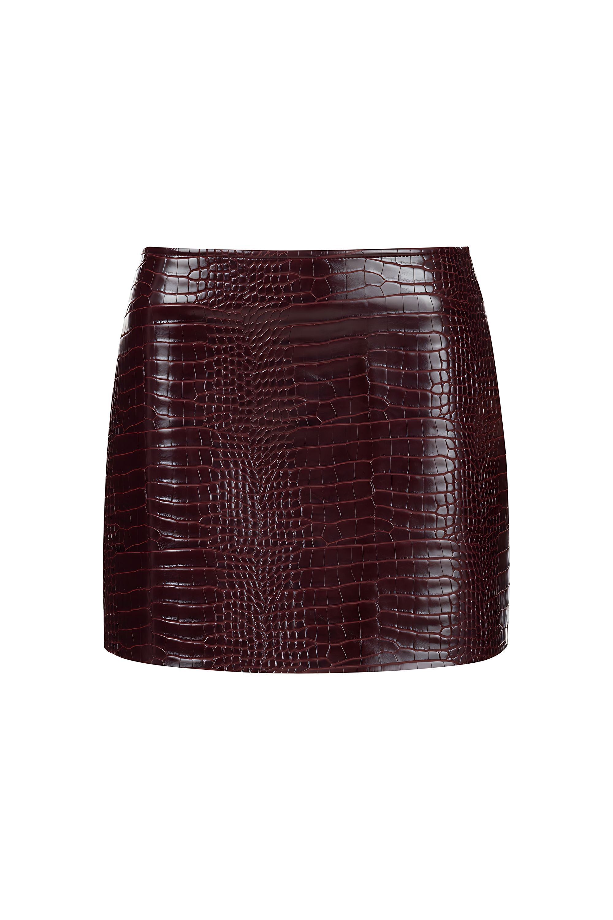 Faux Leather Mini Skirt (Final Sale)