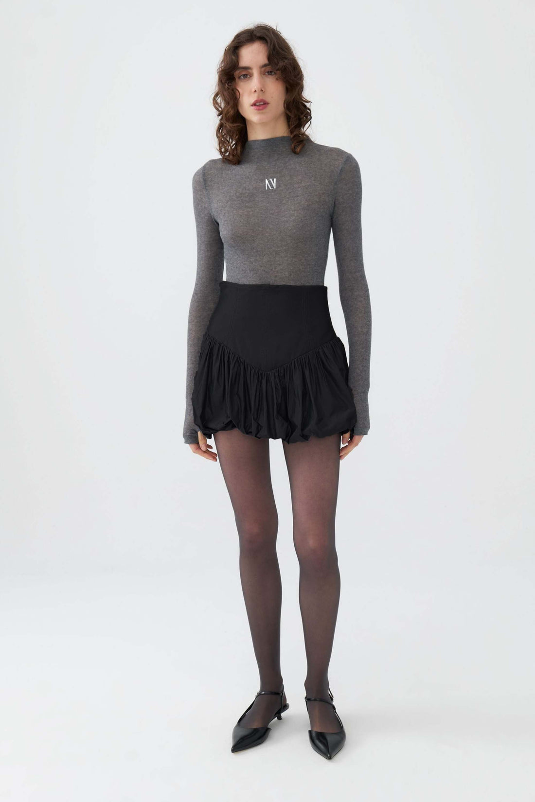 Taffeta Mini Skirt (Final Sale)