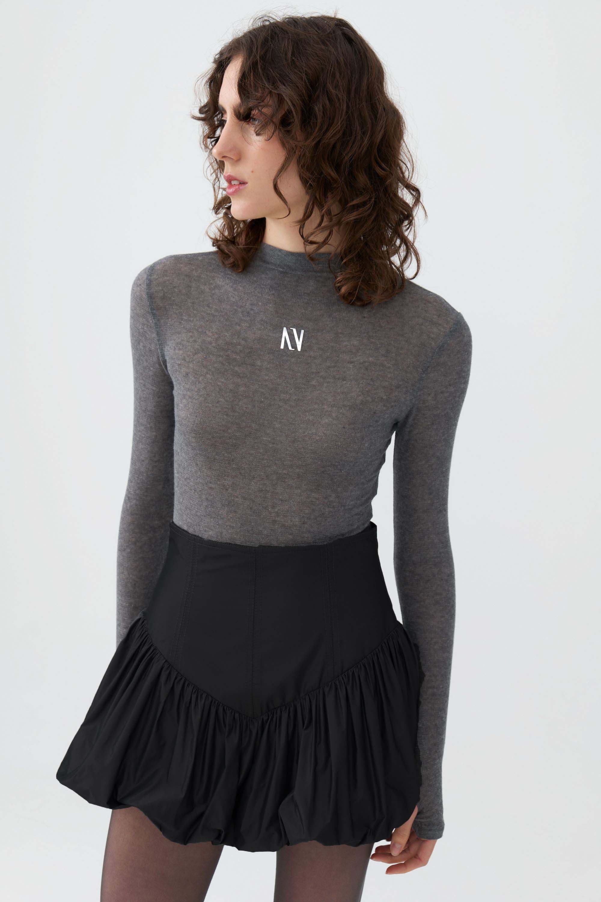 Taffeta Mini Skirt (Final Sale)