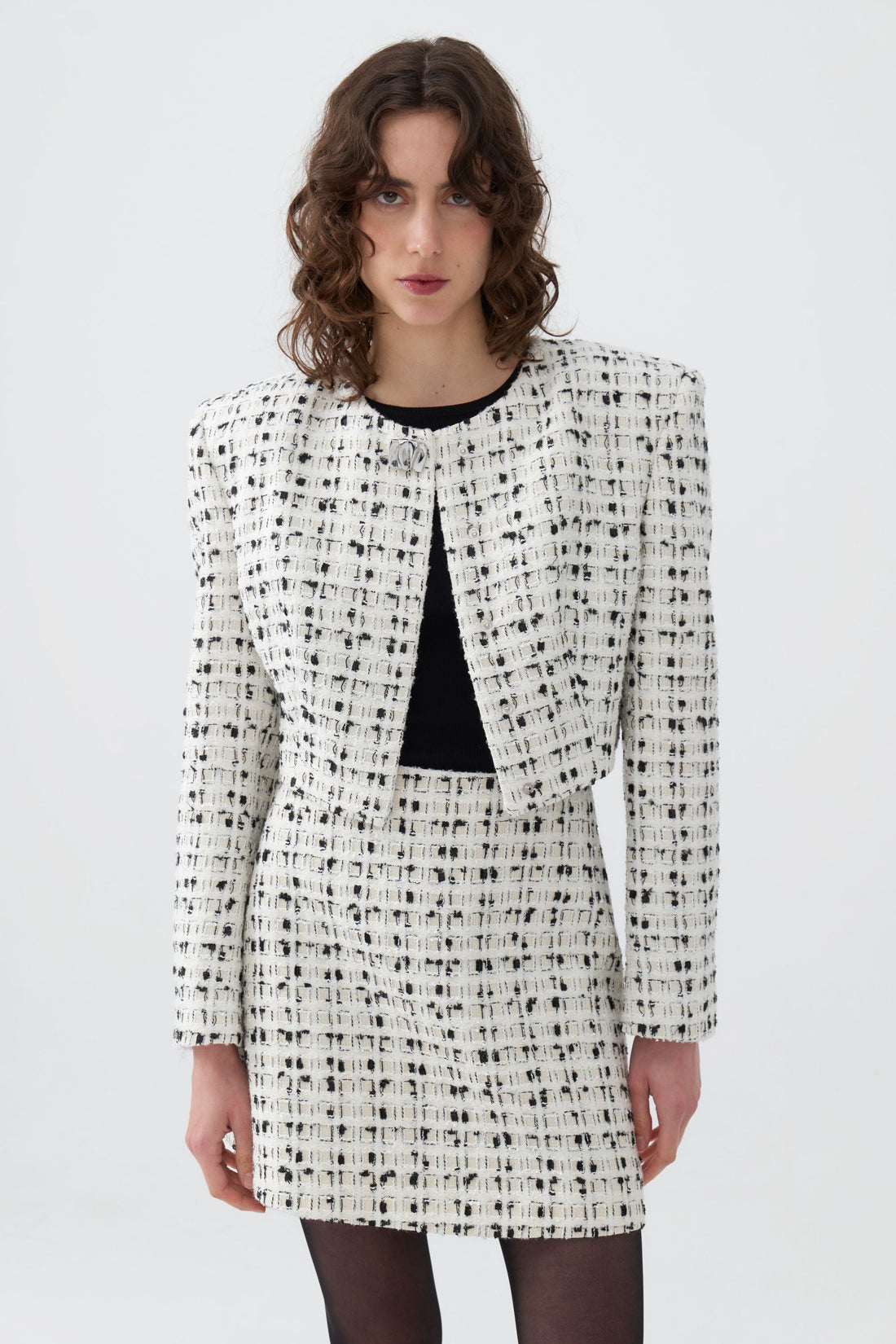 Tweed Crop Jacket (Final Sale)