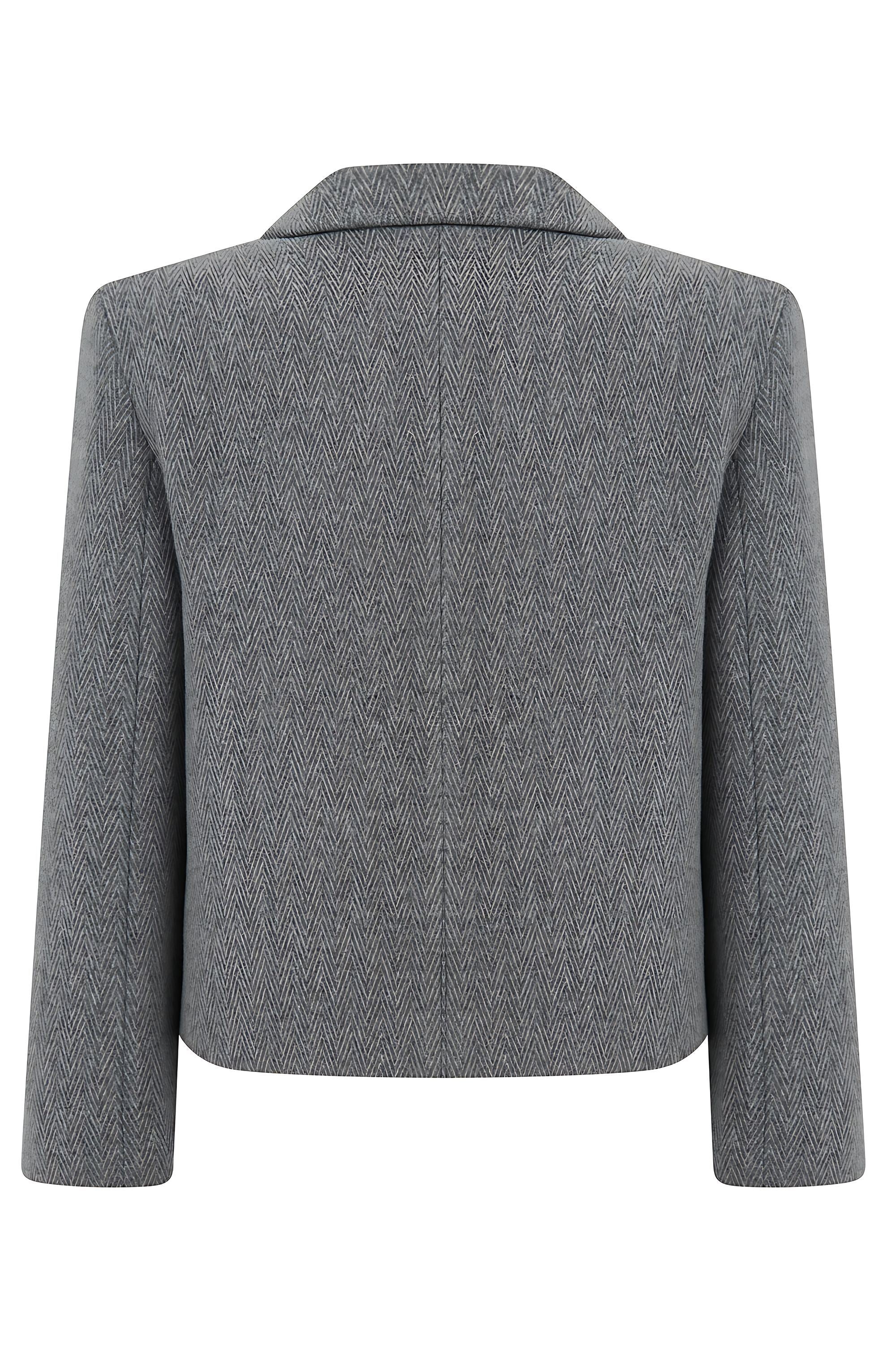 Oversized Padded Shoulder Jacket (Final Sale)