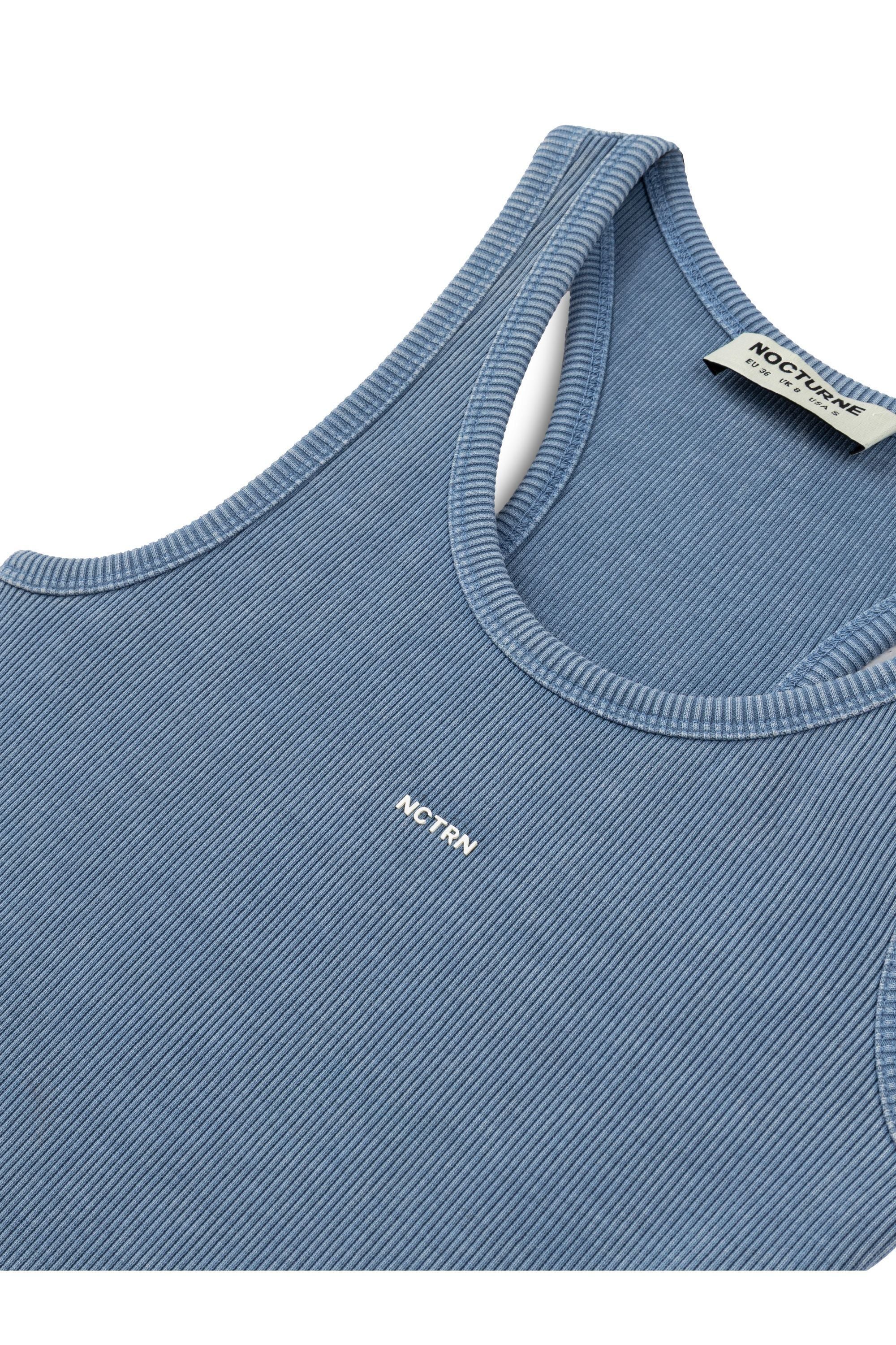 Blue Maxi Bodycone Dress