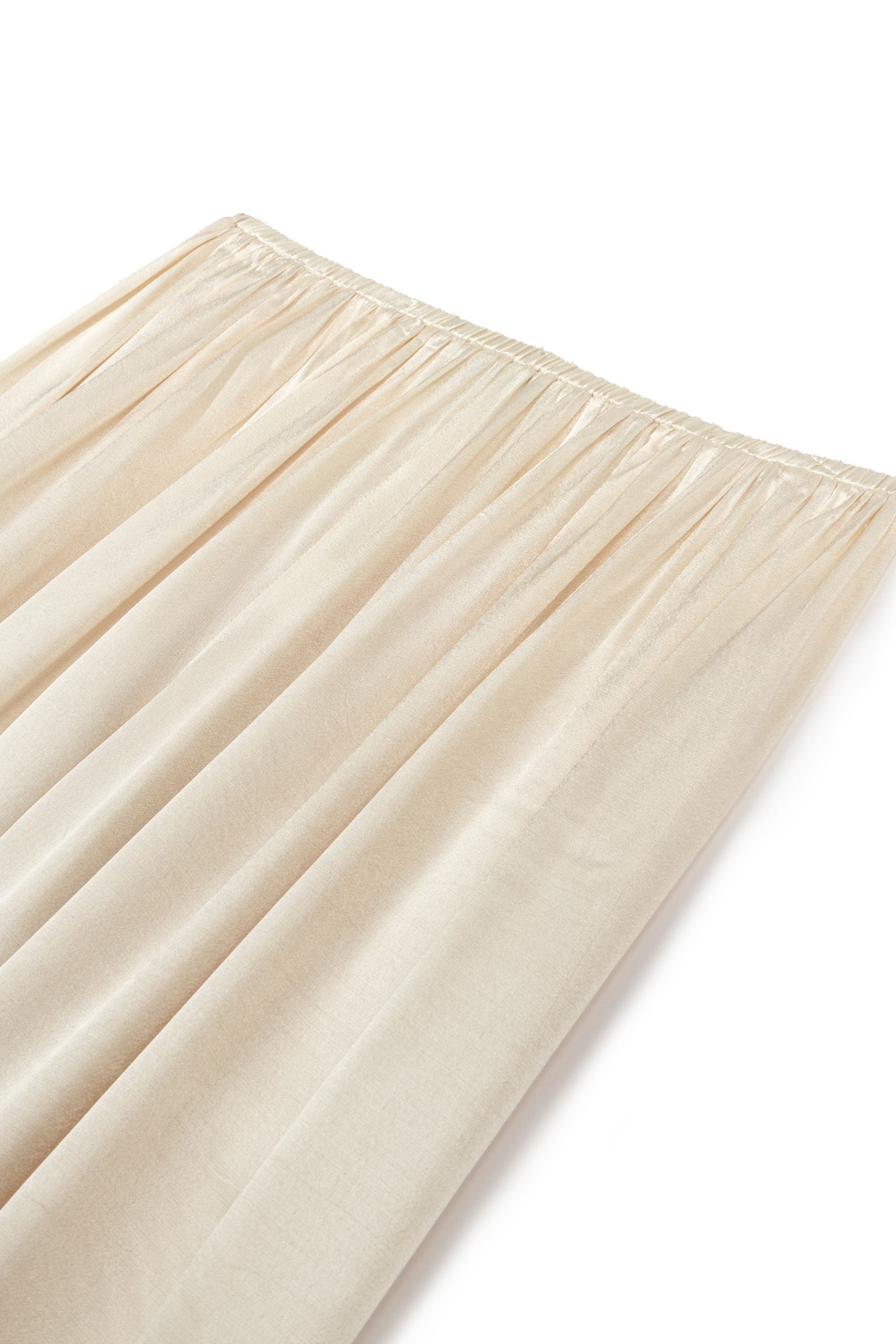 Powder Pink Flowy Wide-Leg Pants