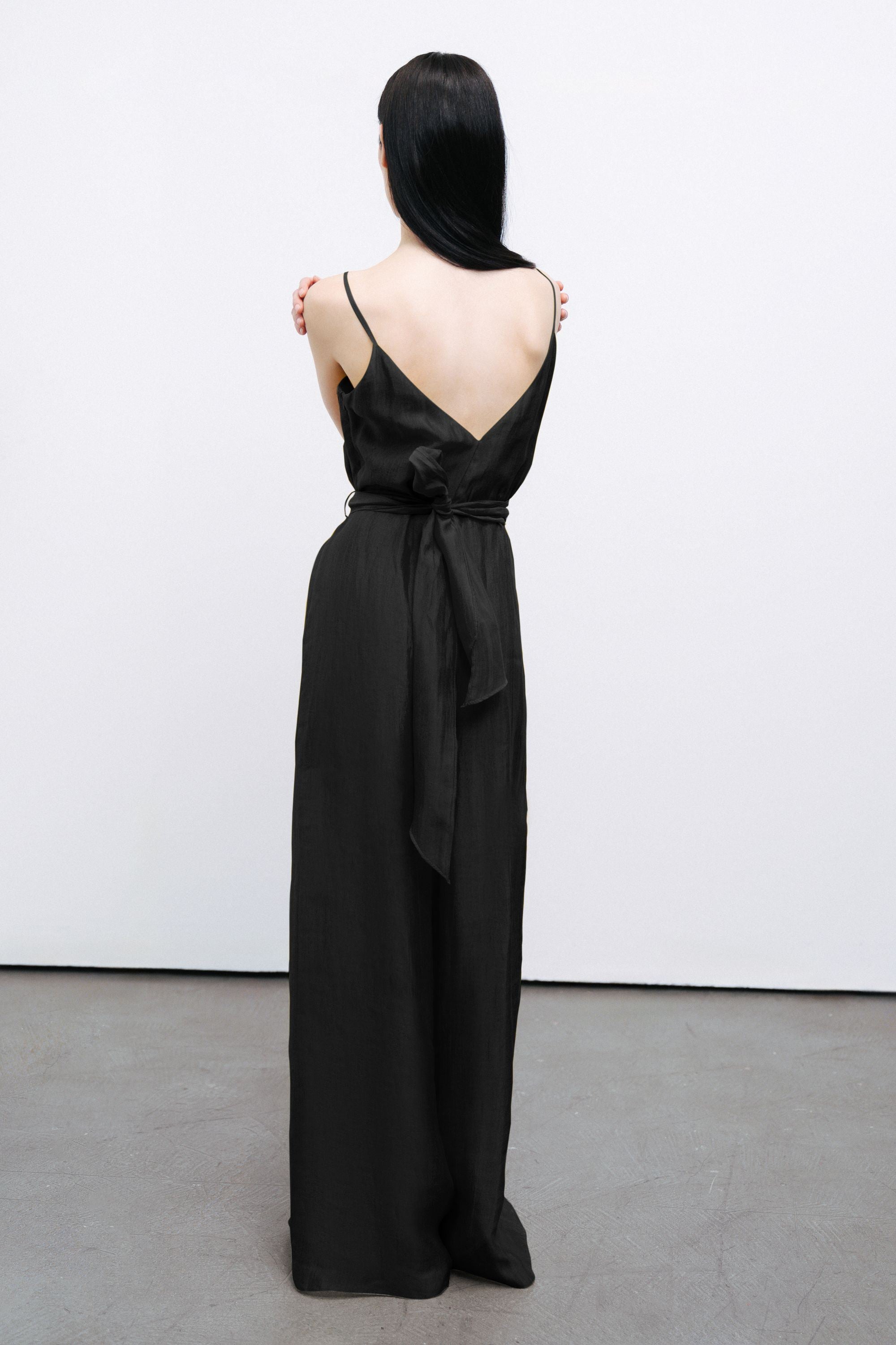 Black Metal Accessory Overalls