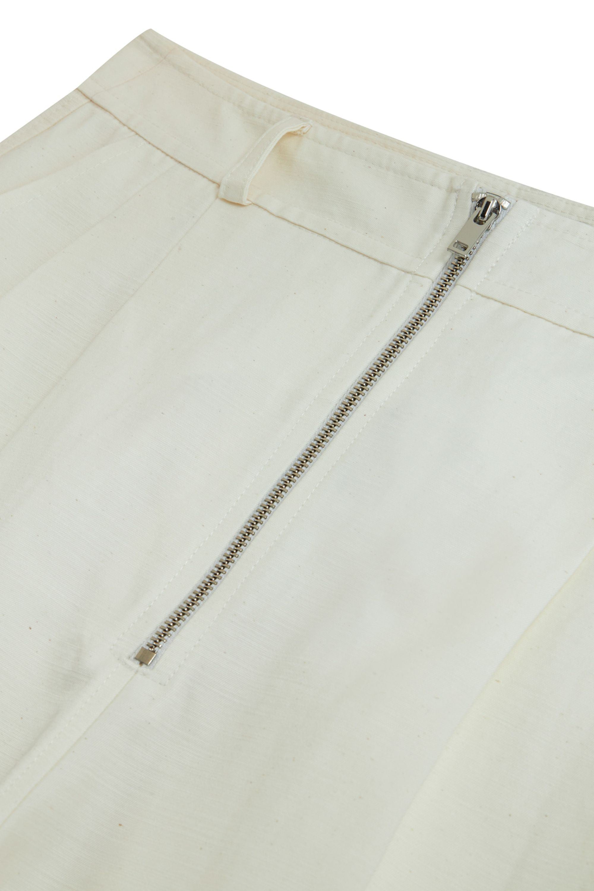 Ecru Balloon Cut Pants