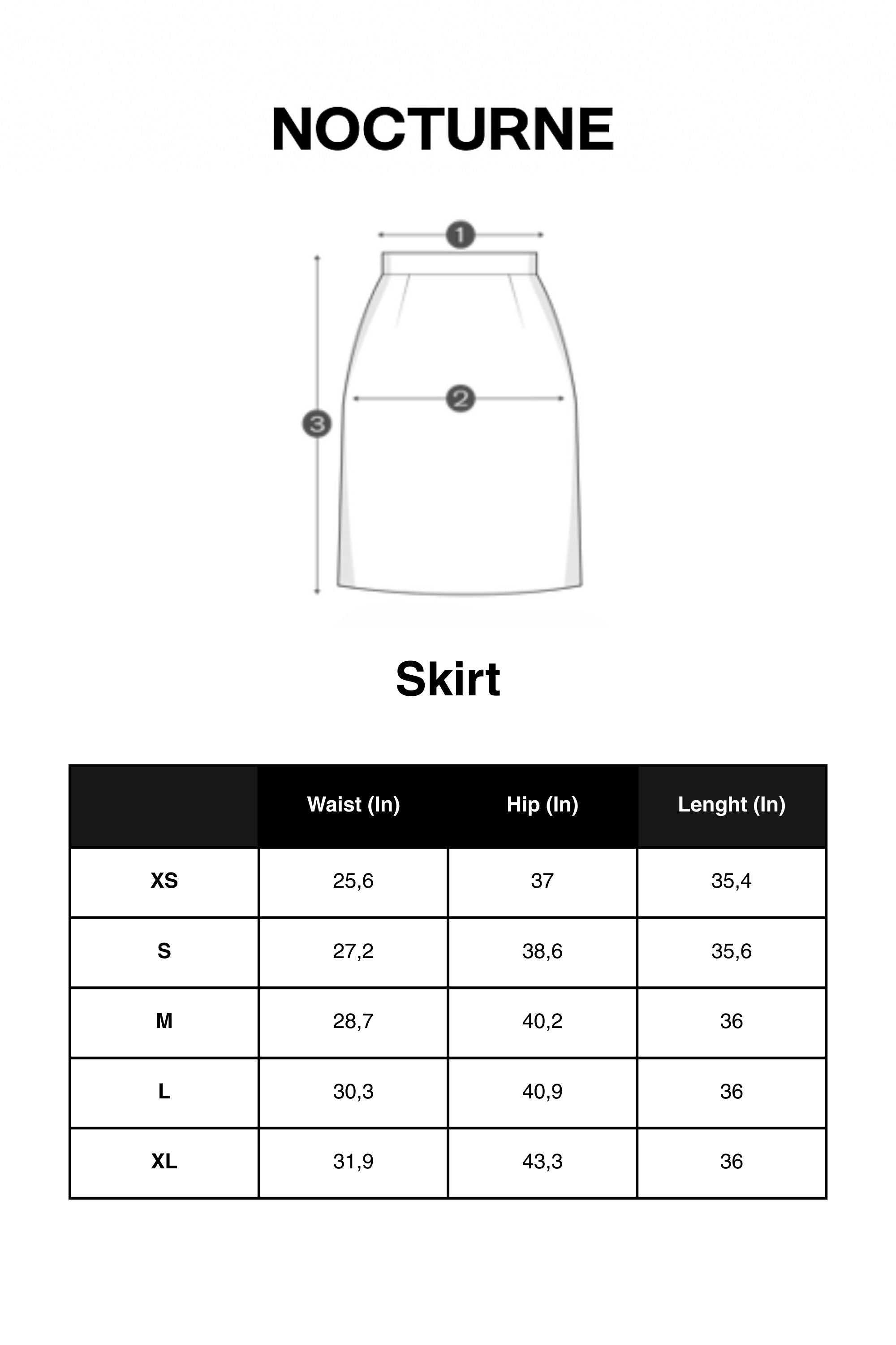 Patterned A-Line Midi Skirt