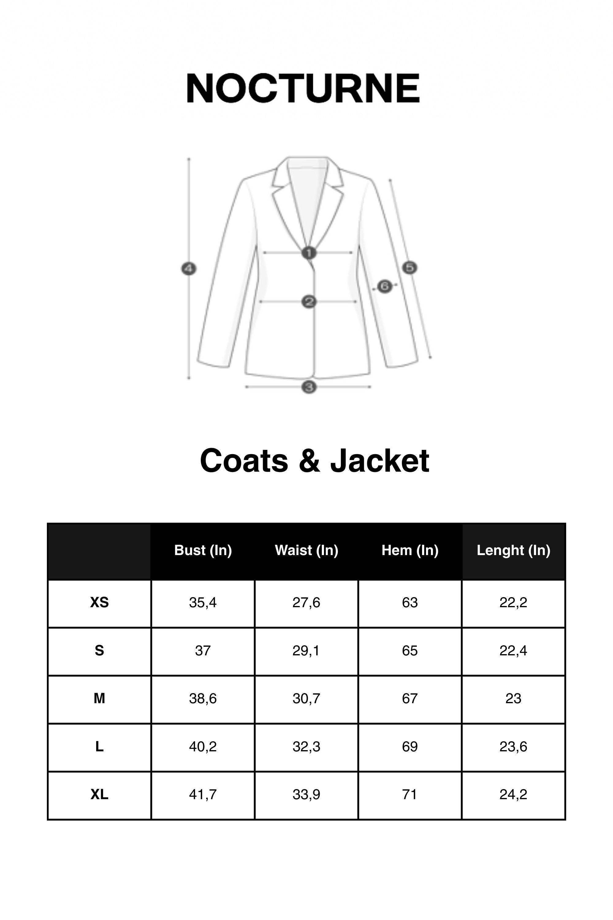 Black Structured Blazer Jacket