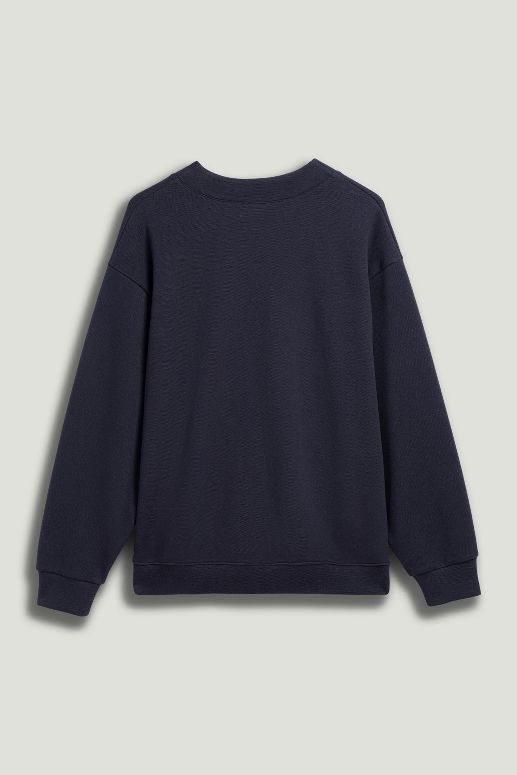 Button-Up Fleece Sweatshirt