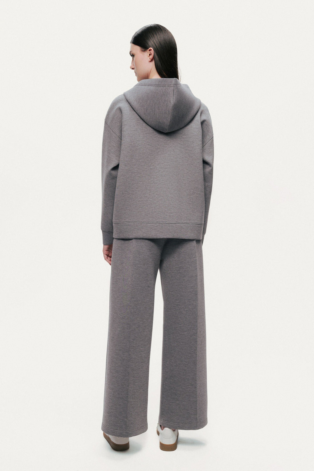 Relaxed Wide-Leg Track Pants