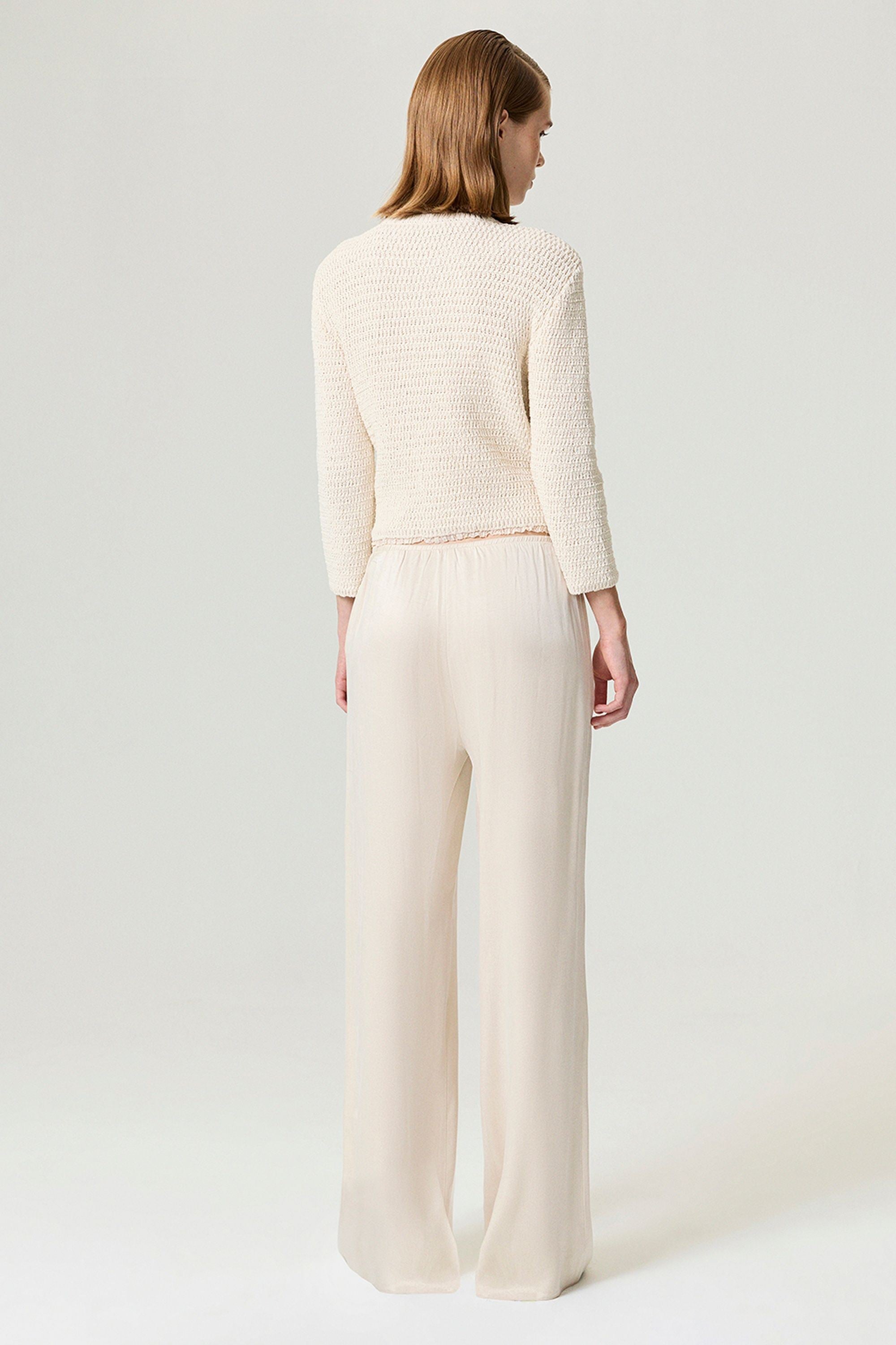 Textured Bouclé Button Cardigan