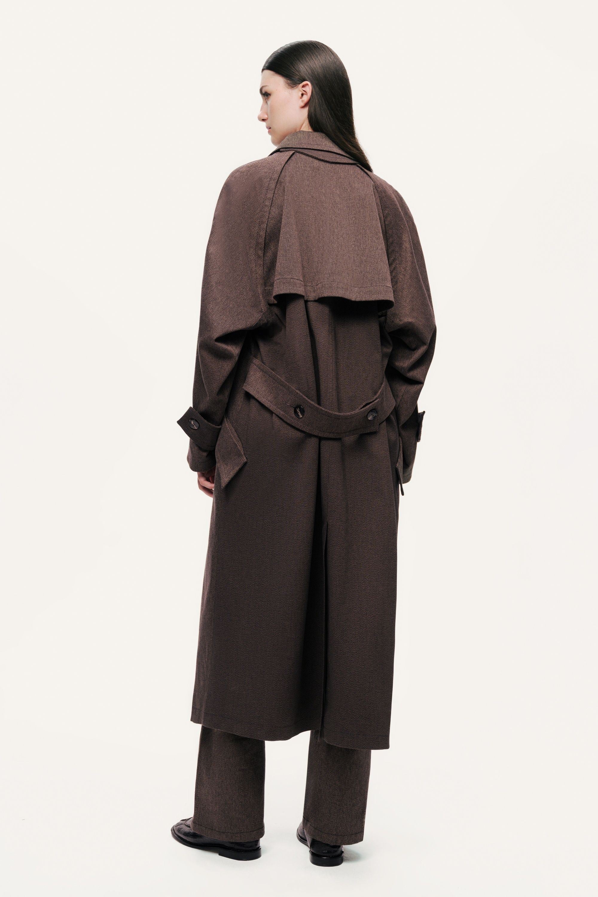 Single-Breasted Trench Coat