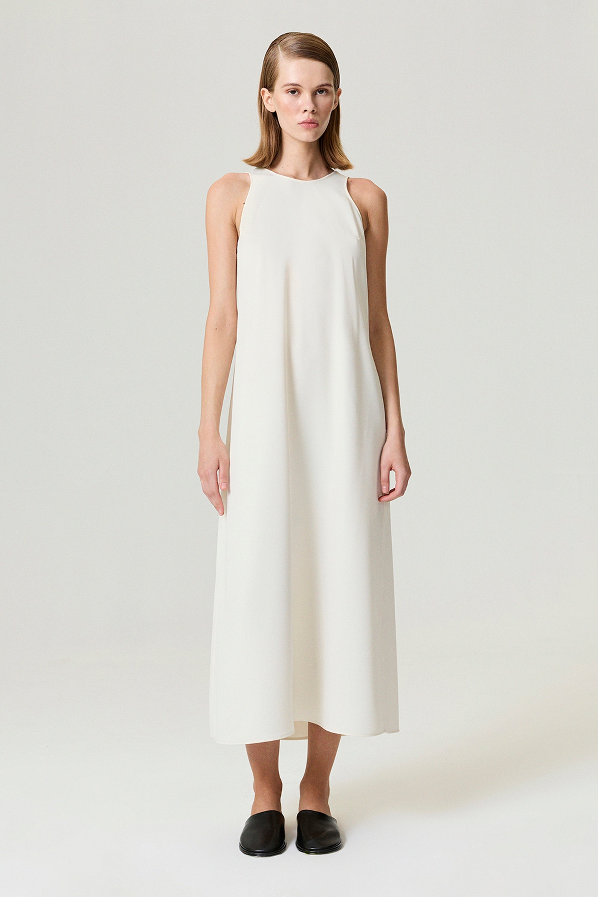 Flowy Sleeveless Maxi Dress