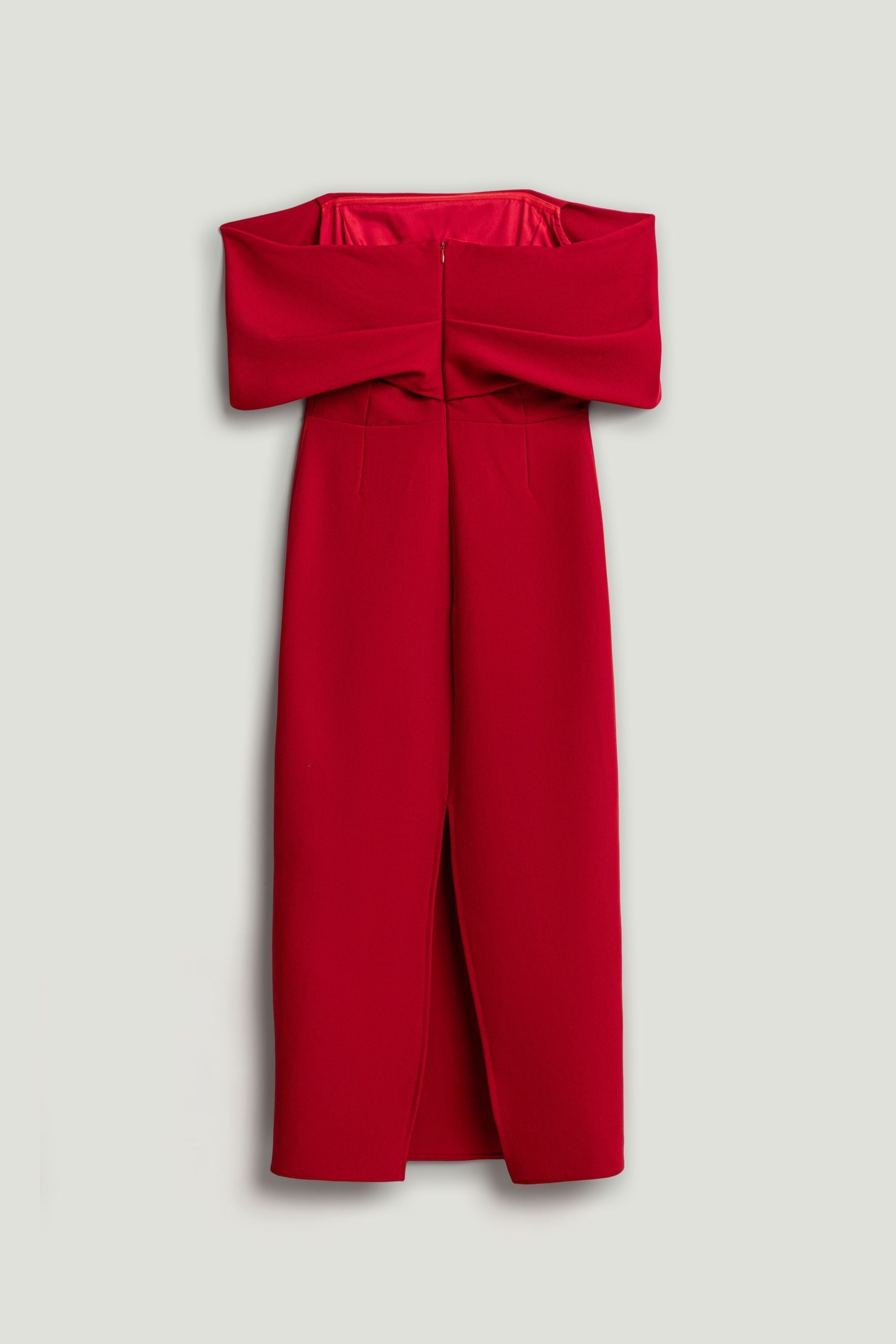 Off the Shoulder Midi Dress