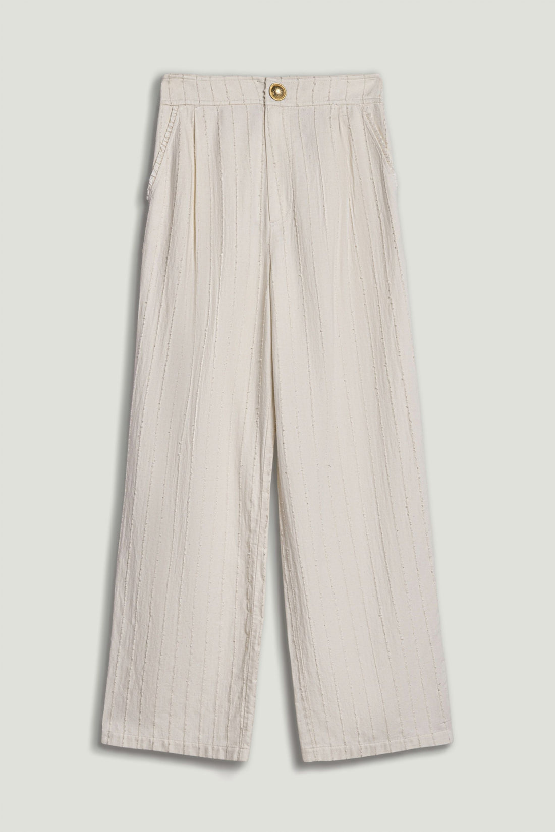 Ruffle Trim Detailed Pants