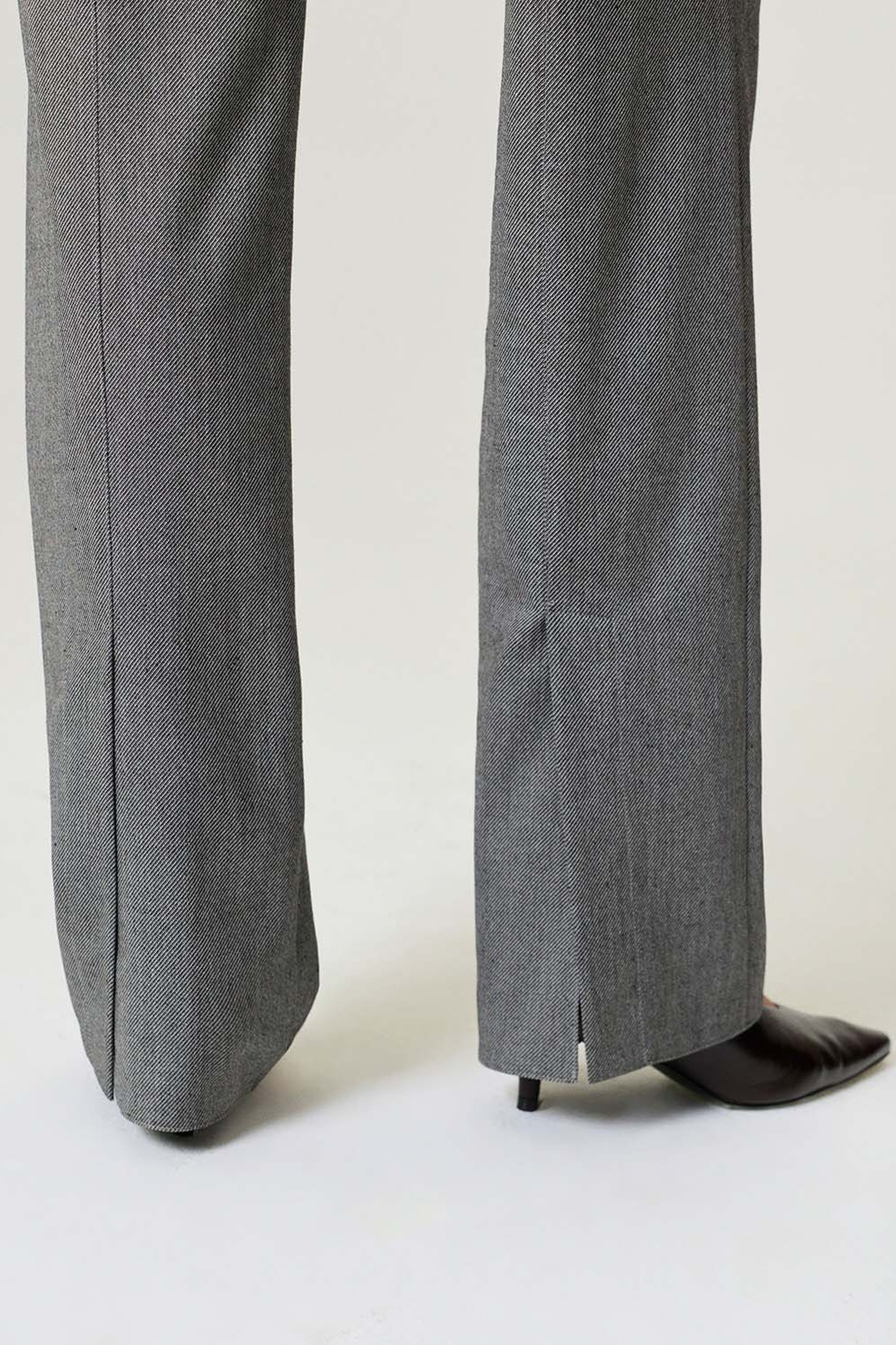 Side Slit Tailored Pants