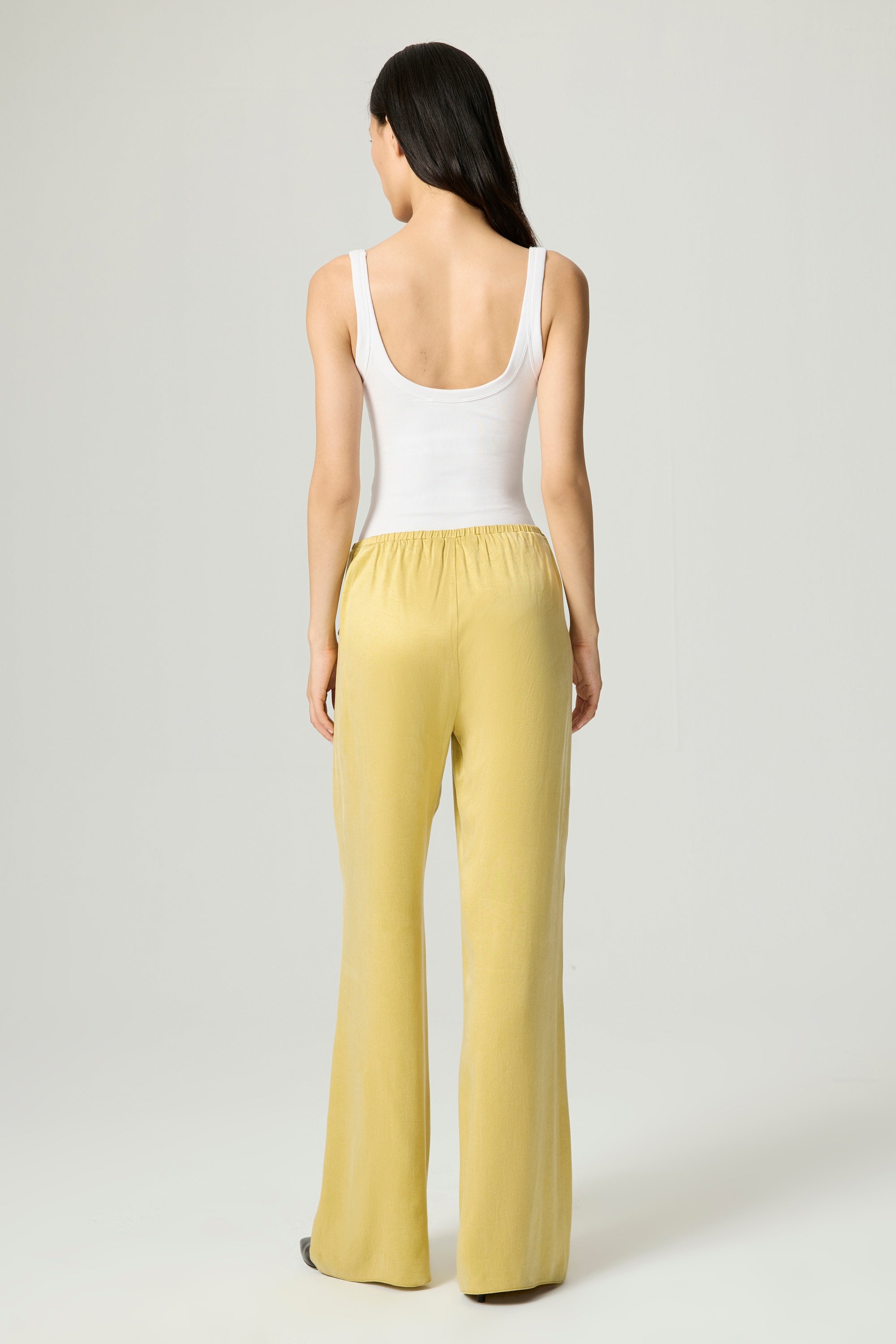 Elastic-Waist Relaxed Pants