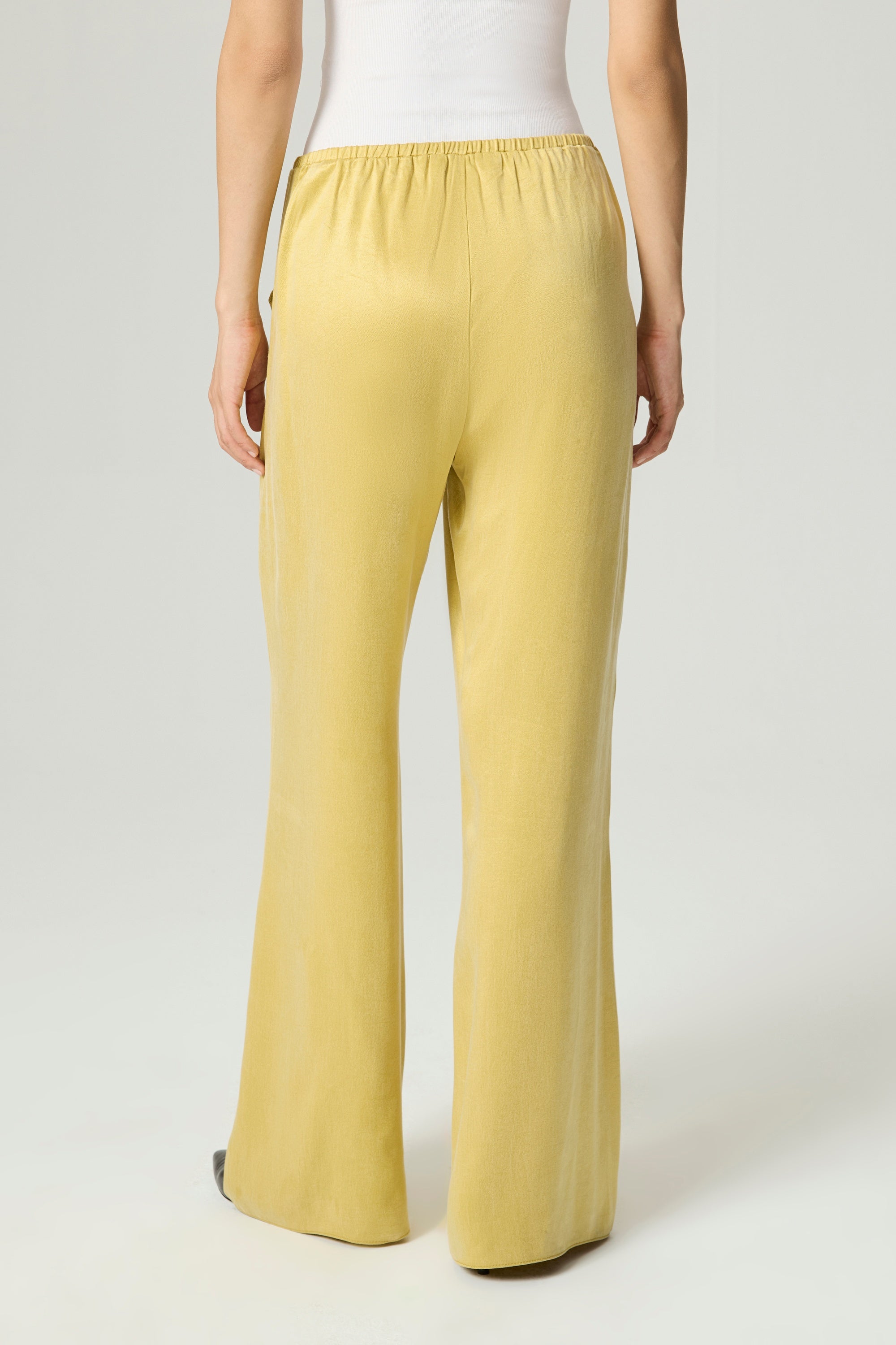 Elastic-Waist Relaxed Pants