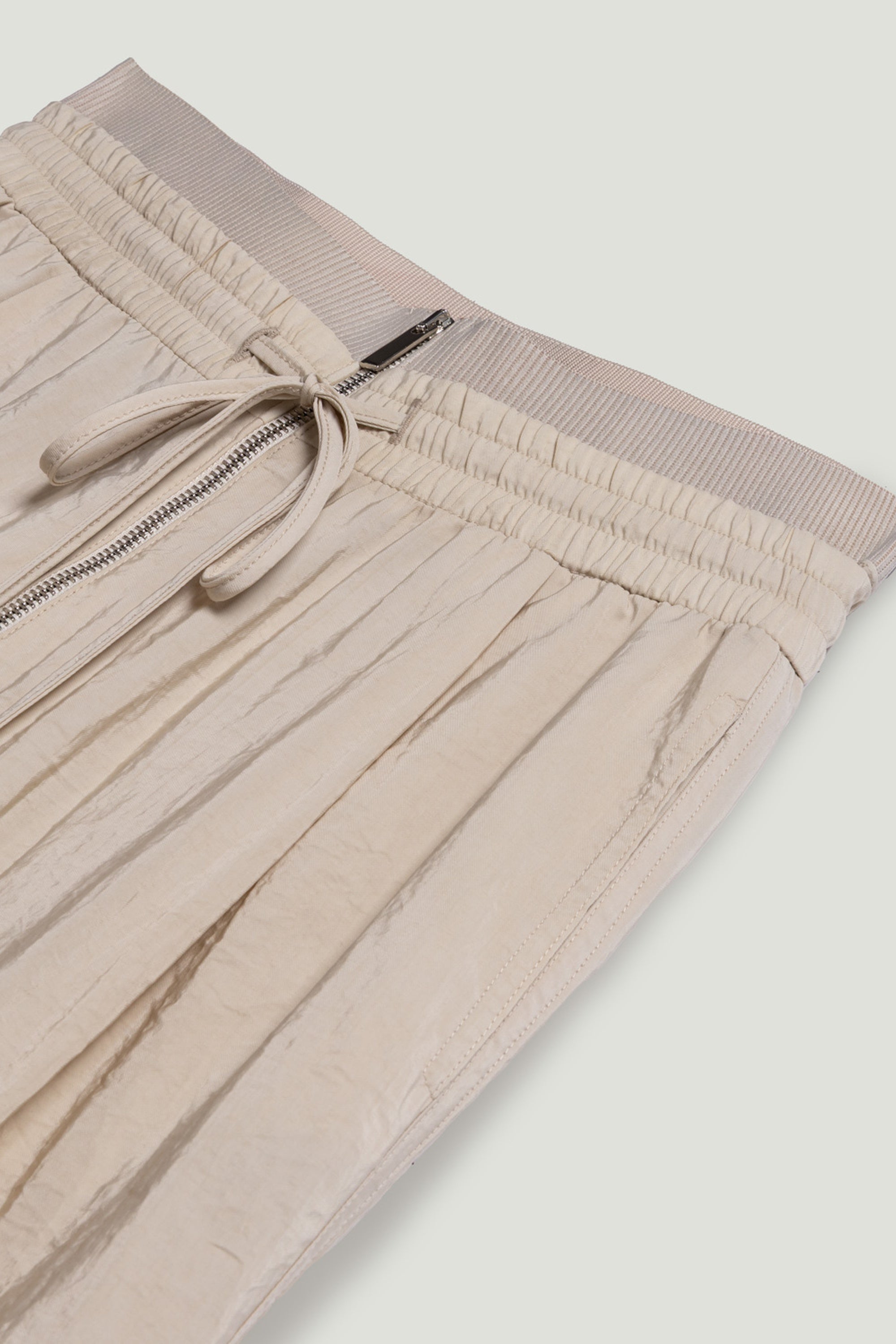 Drawstring-Waist Relaxed Pants