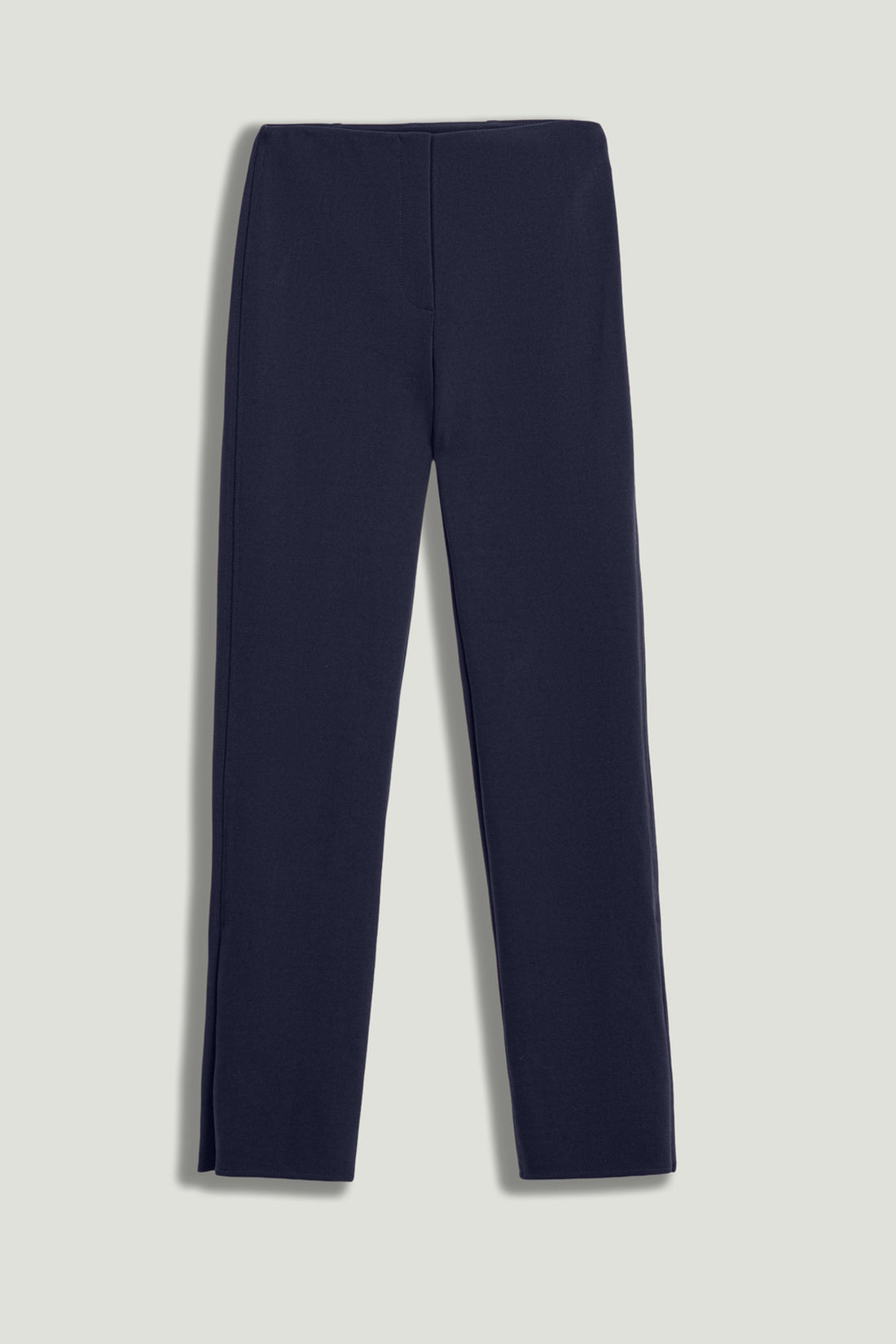 Split-Hem Straight Pants