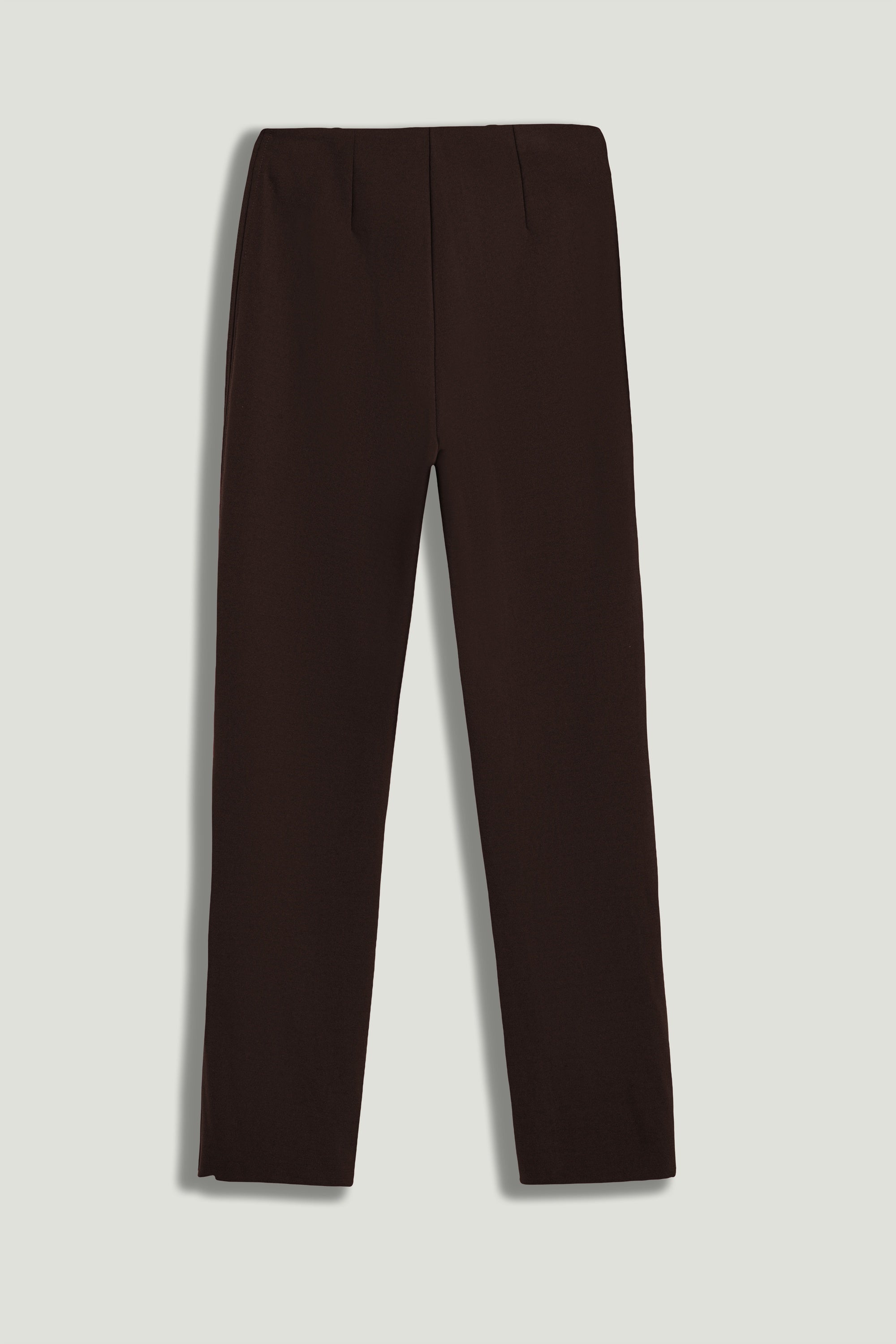 Split-Hem Straight Pants