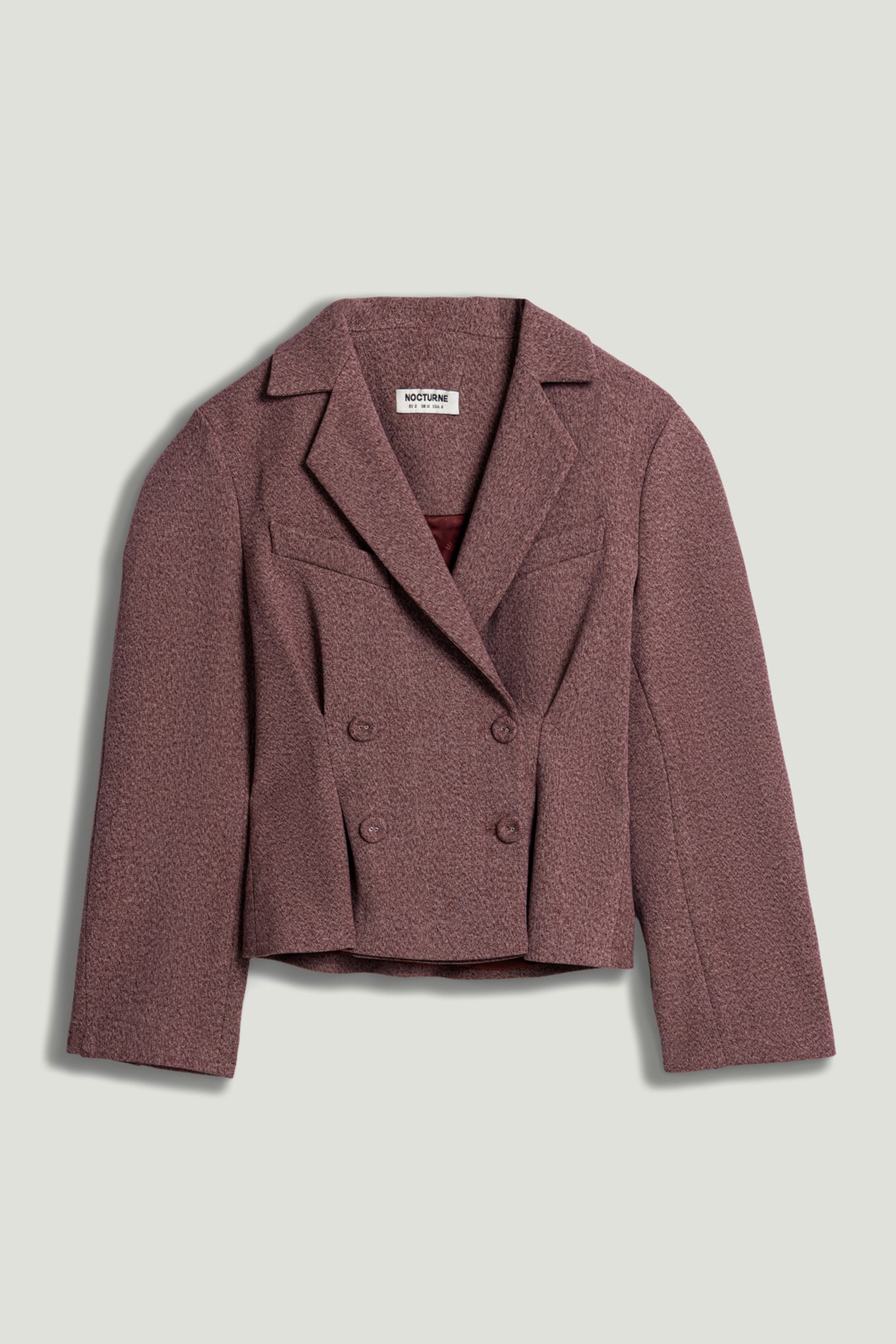 Double-Breasted Tailored Blazer