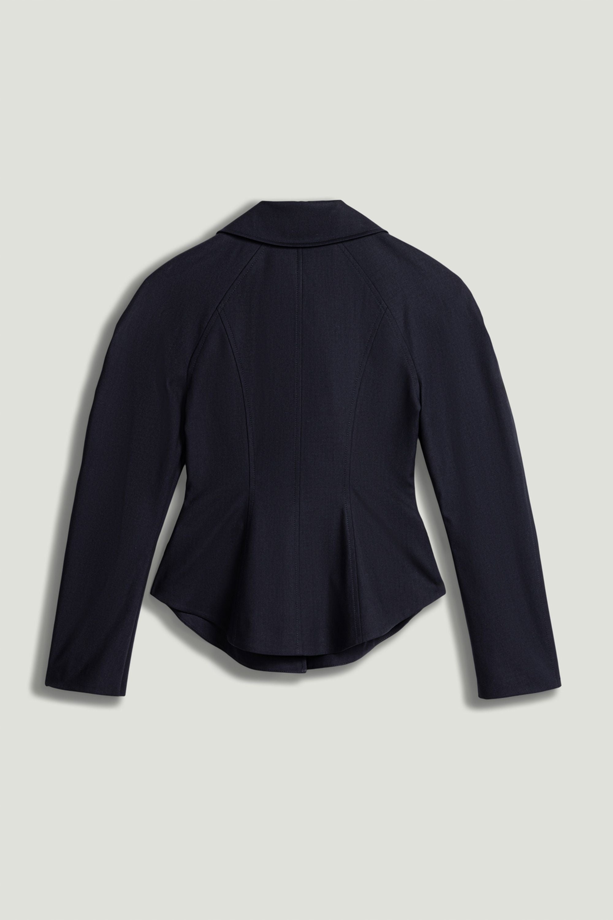 Zip-Front Tailored Jacket