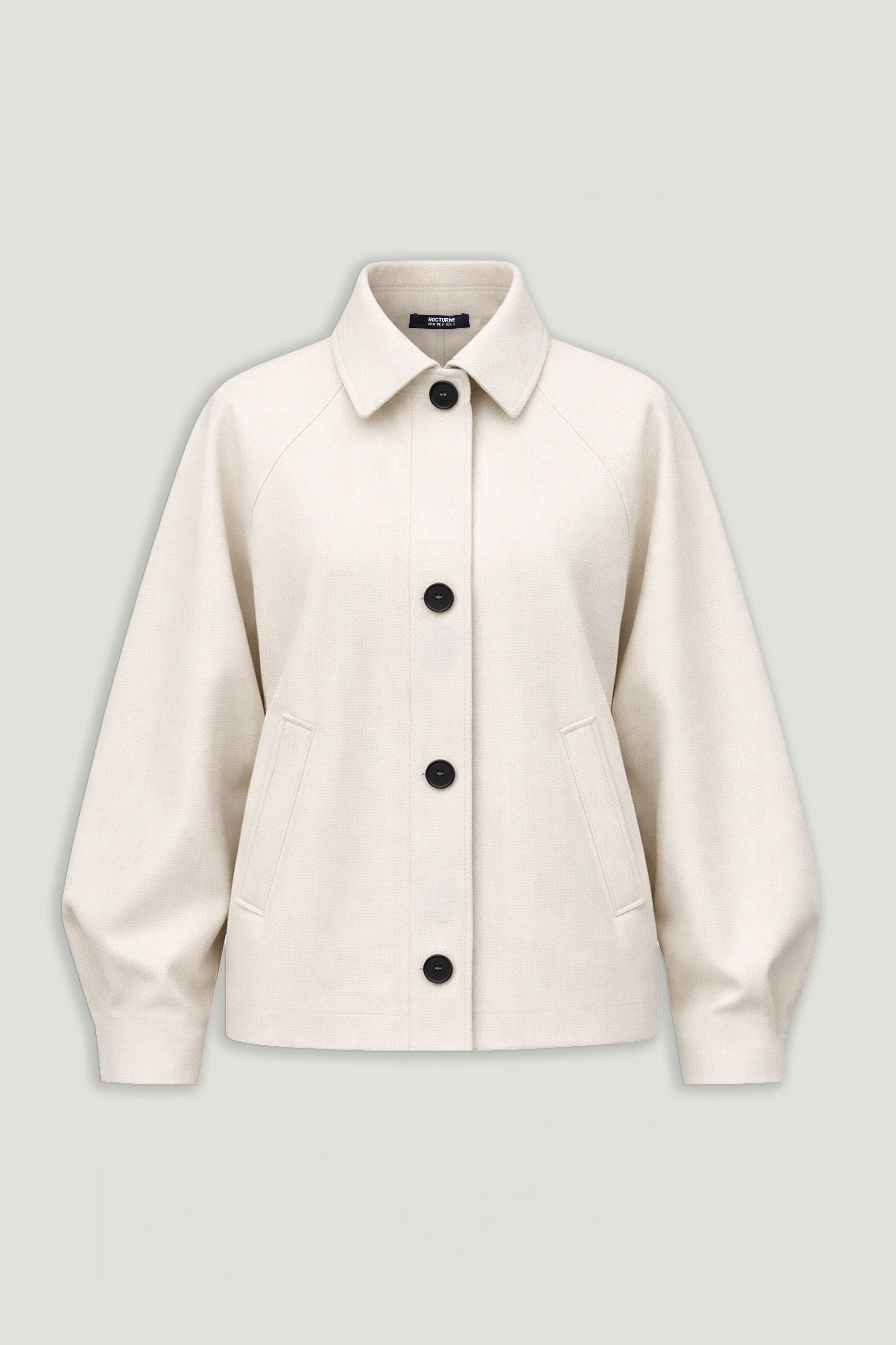 Cropped Batwing Jacket