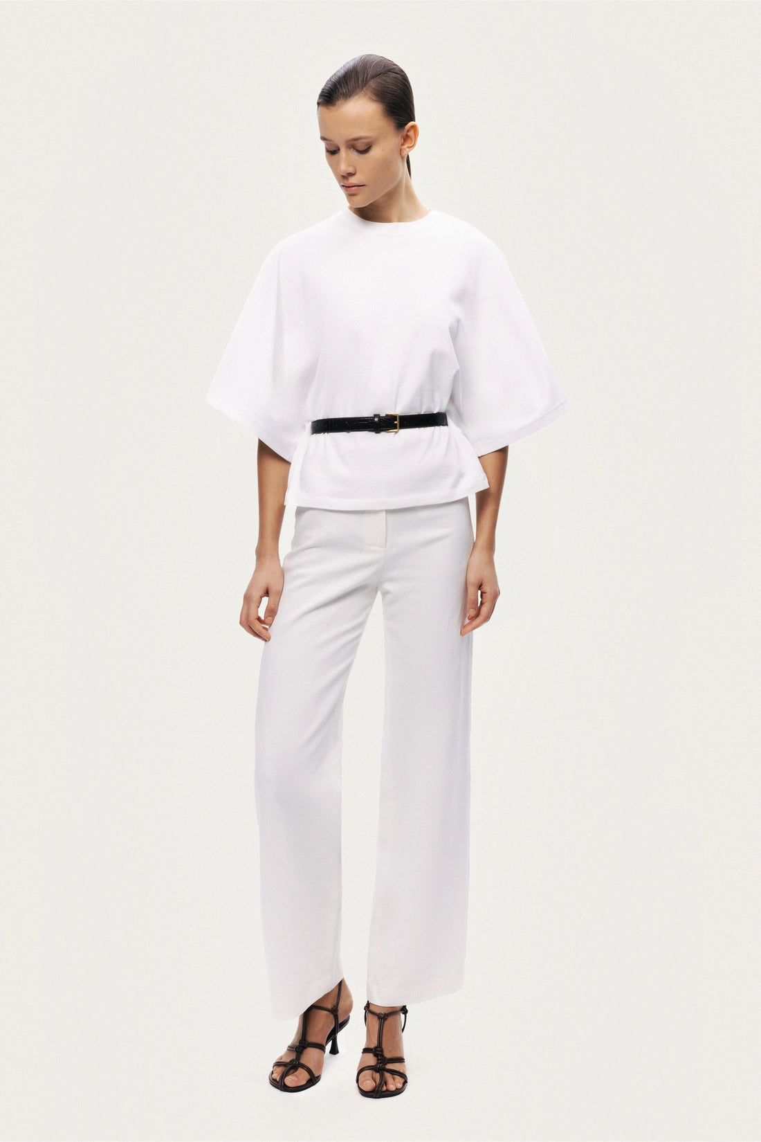 Belted Oversized T-Shirt