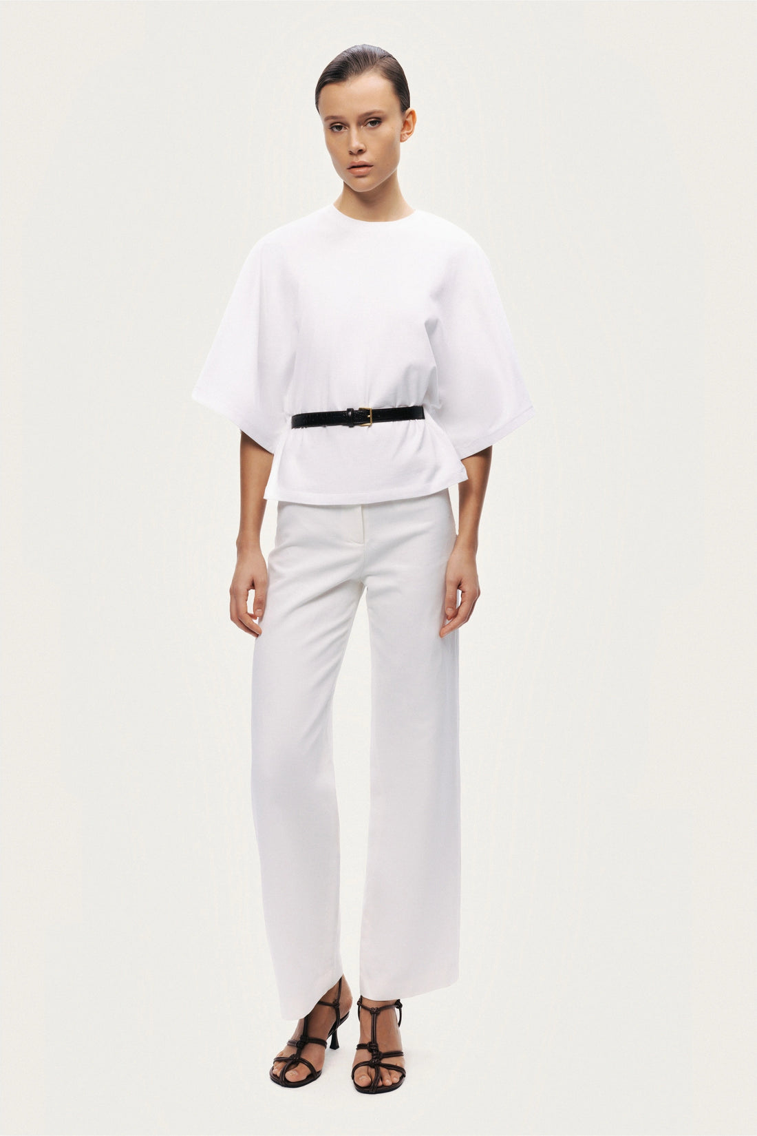 Belted Oversized T-Shirt