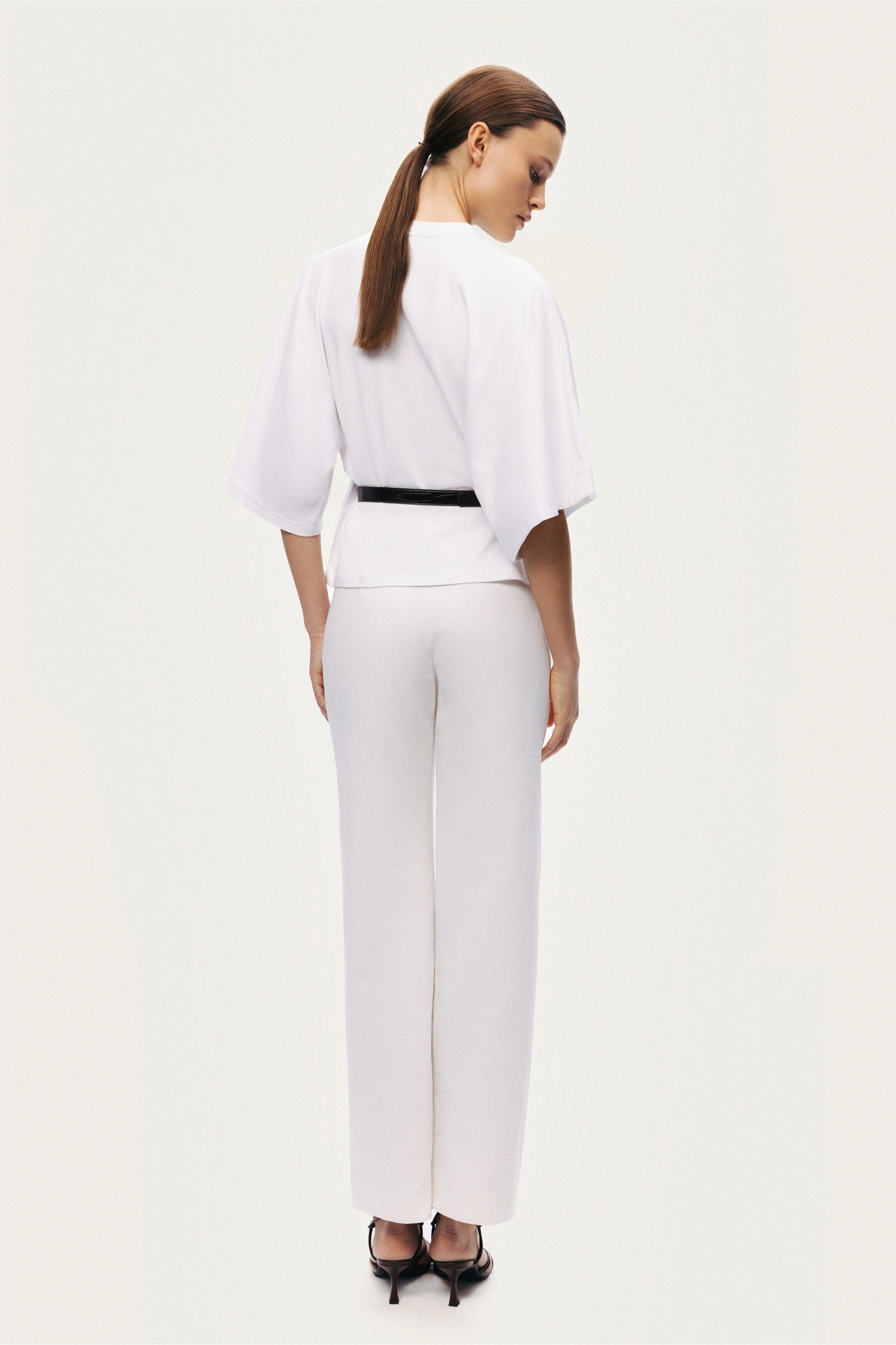 Belted Oversized T-Shirt