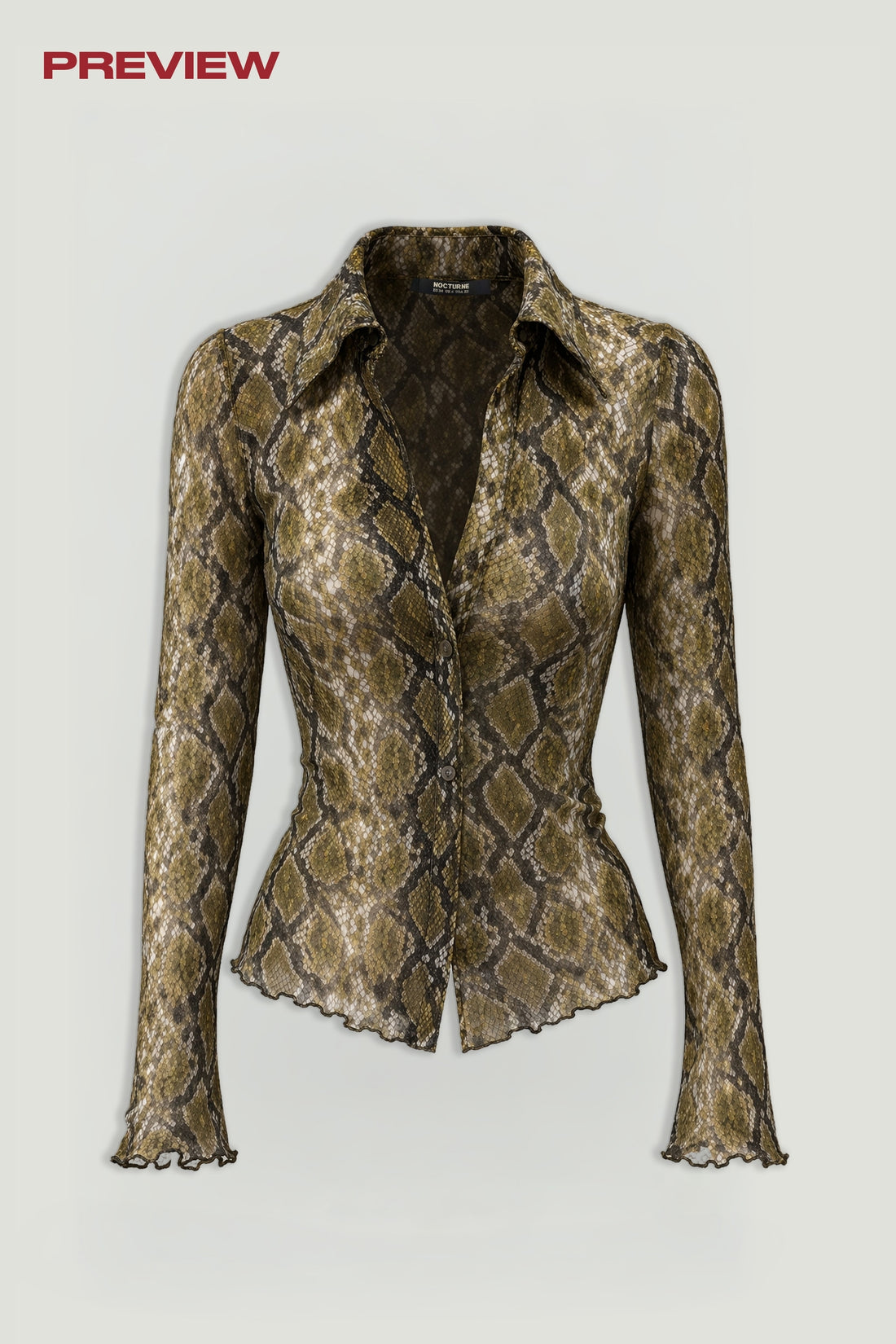 Snake Print Shirt