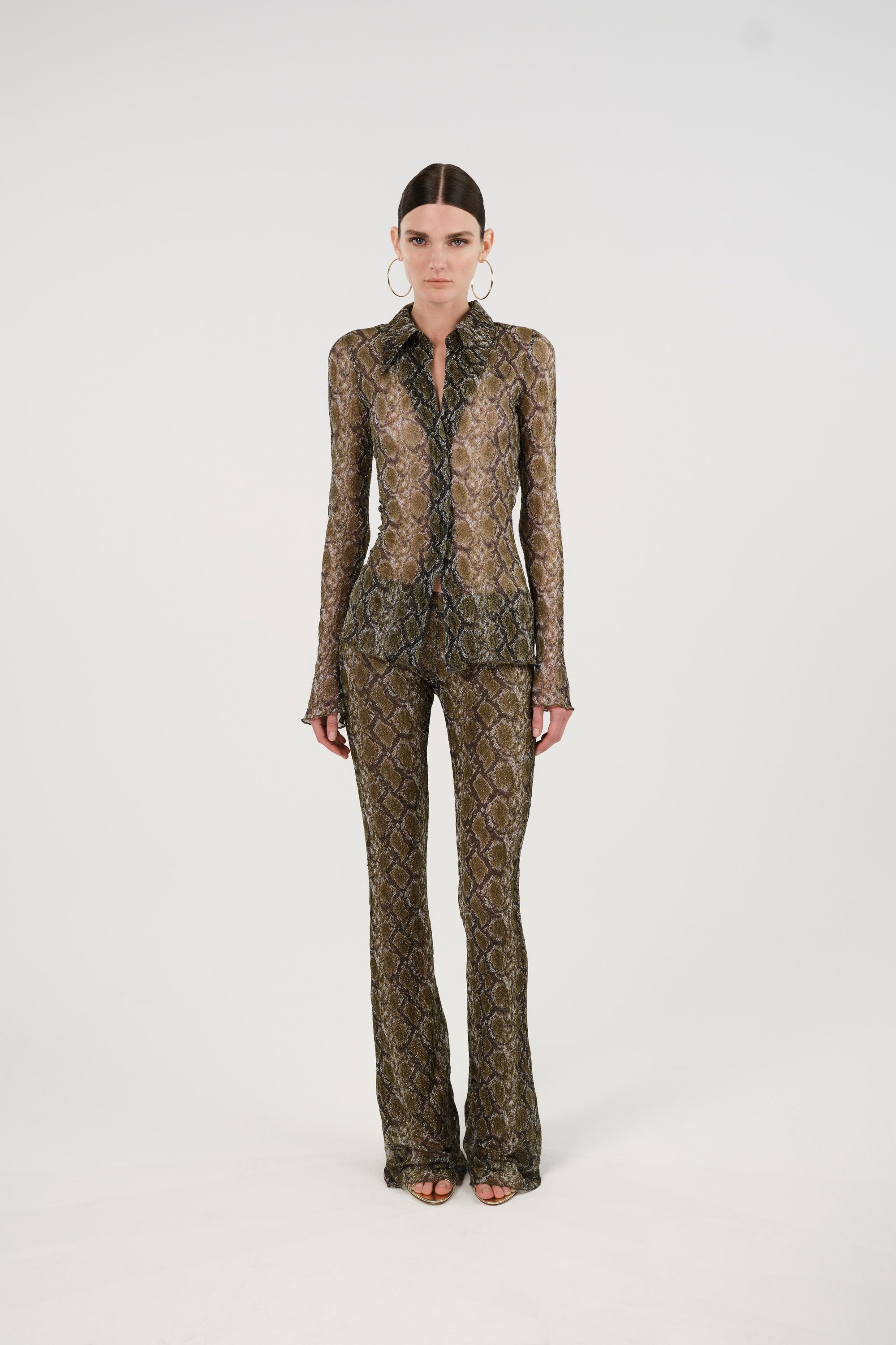 Snake Print Shirt