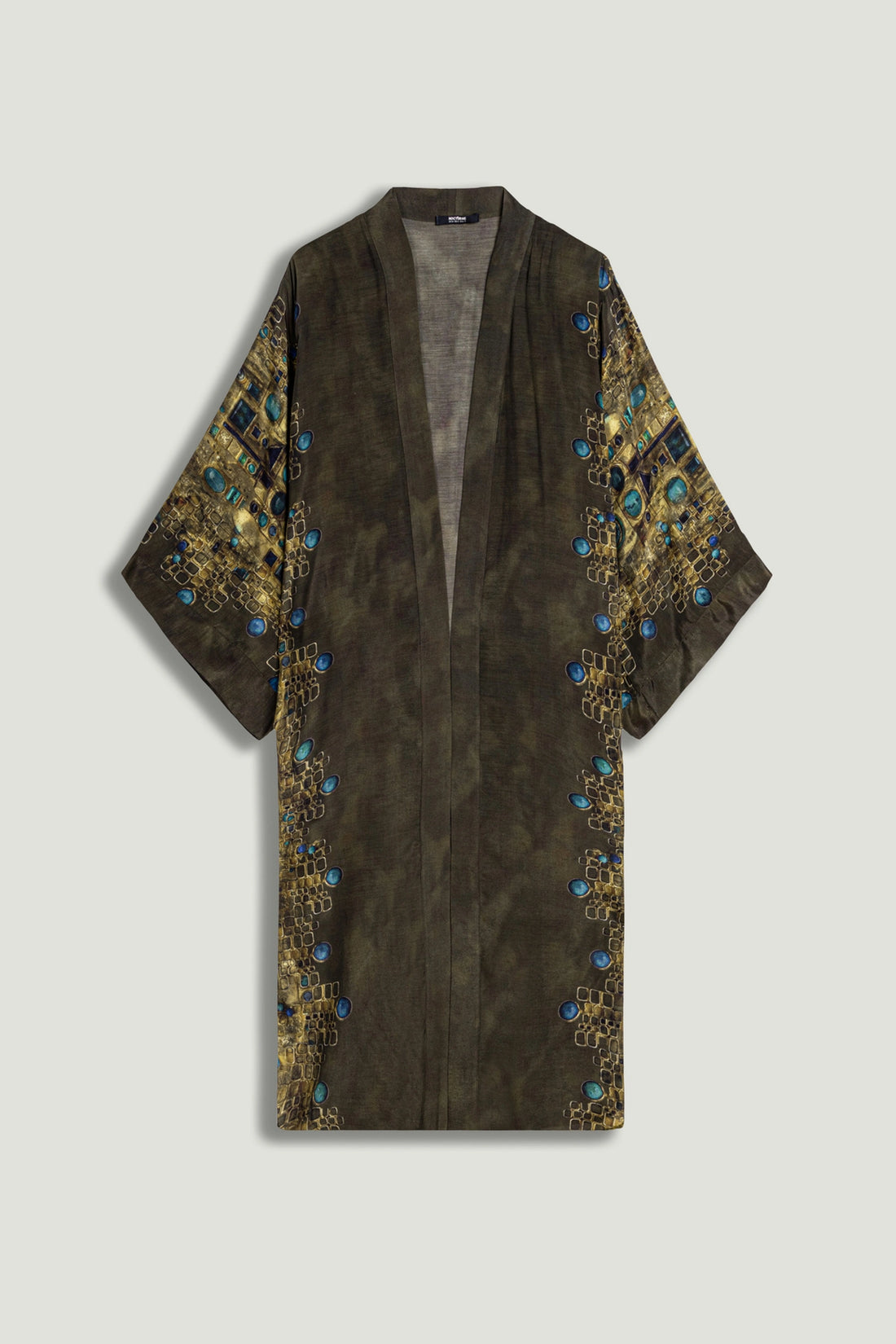 Printed Long Kimono