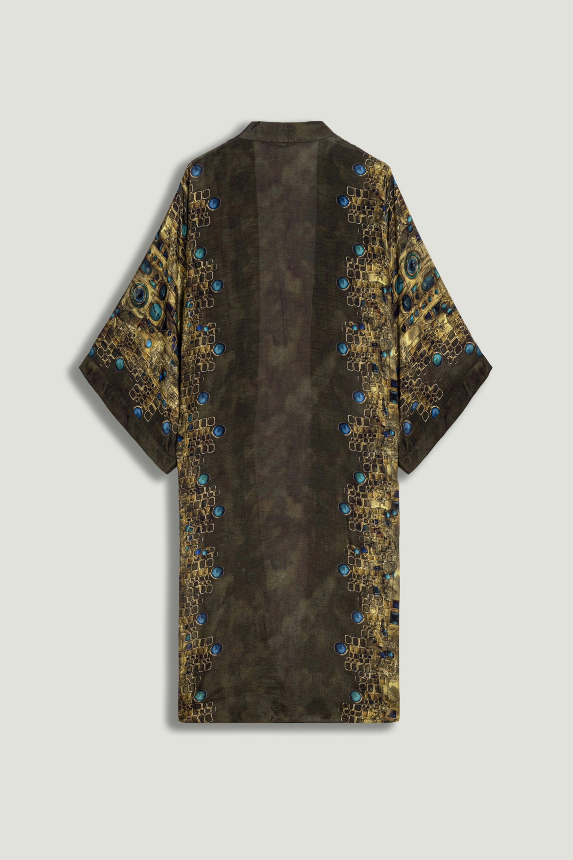 Printed Long Kimono