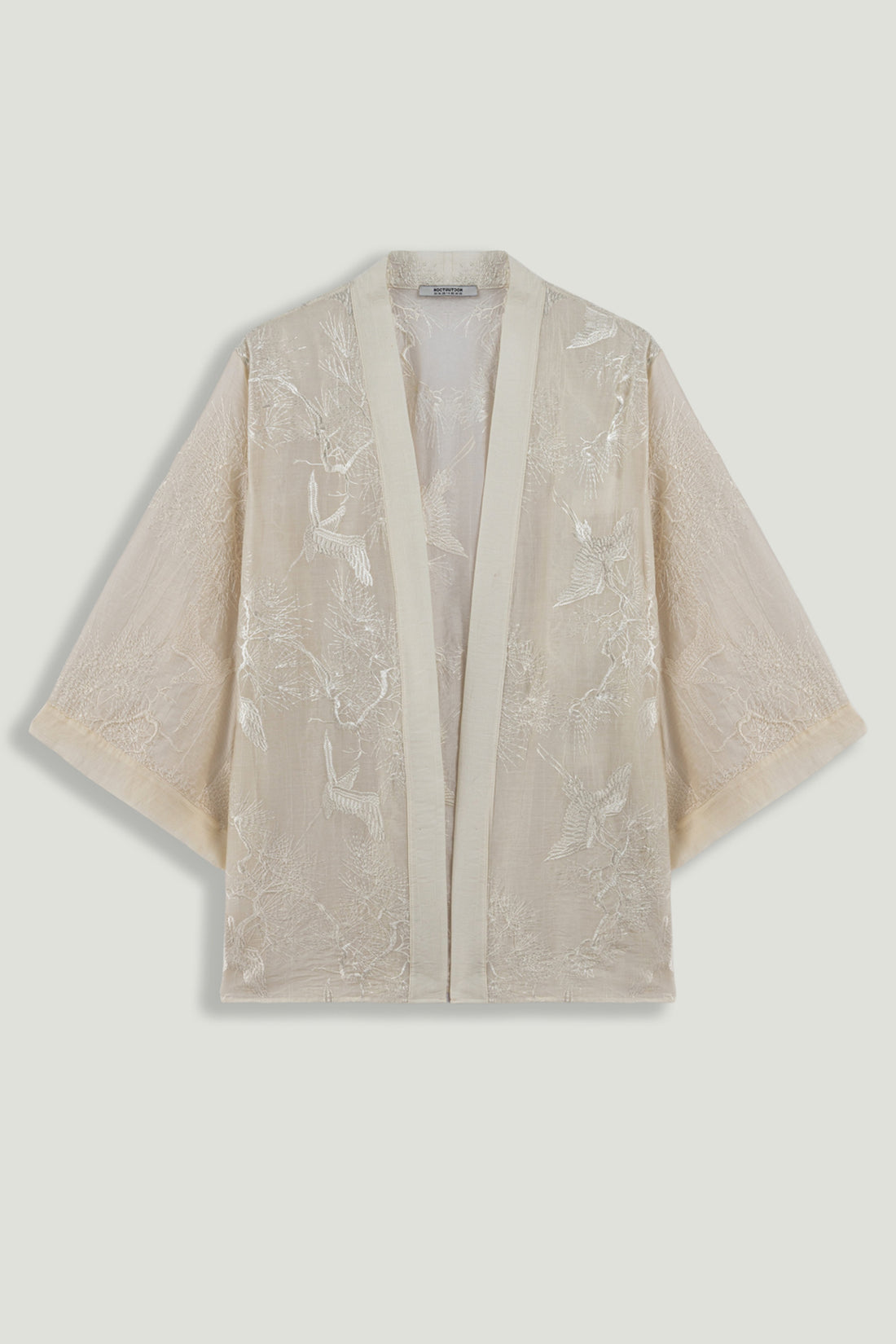Textured Jacquard Kimono