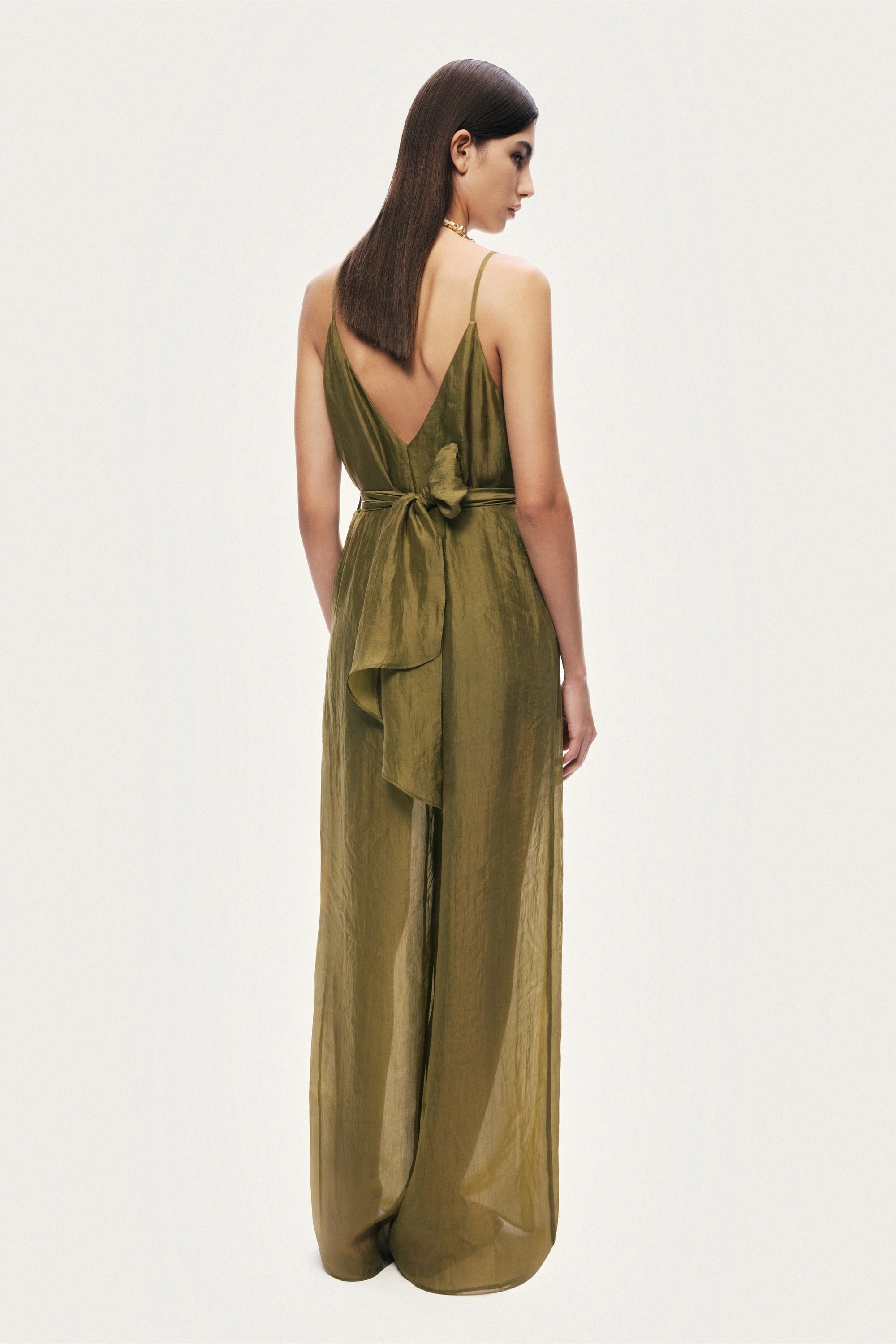 Strappy Wide-Leg Jumpsuit