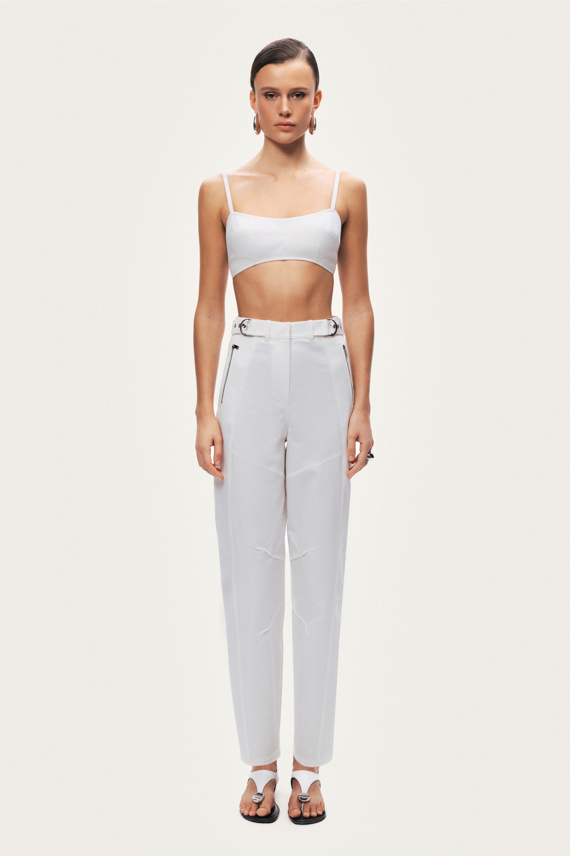 Structured Spaghetti Strap Top