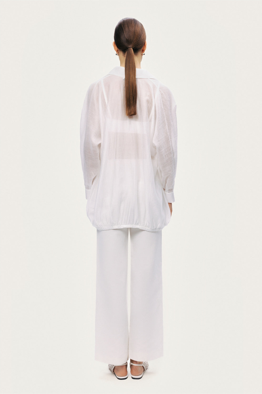 Tie-Detail Shirt