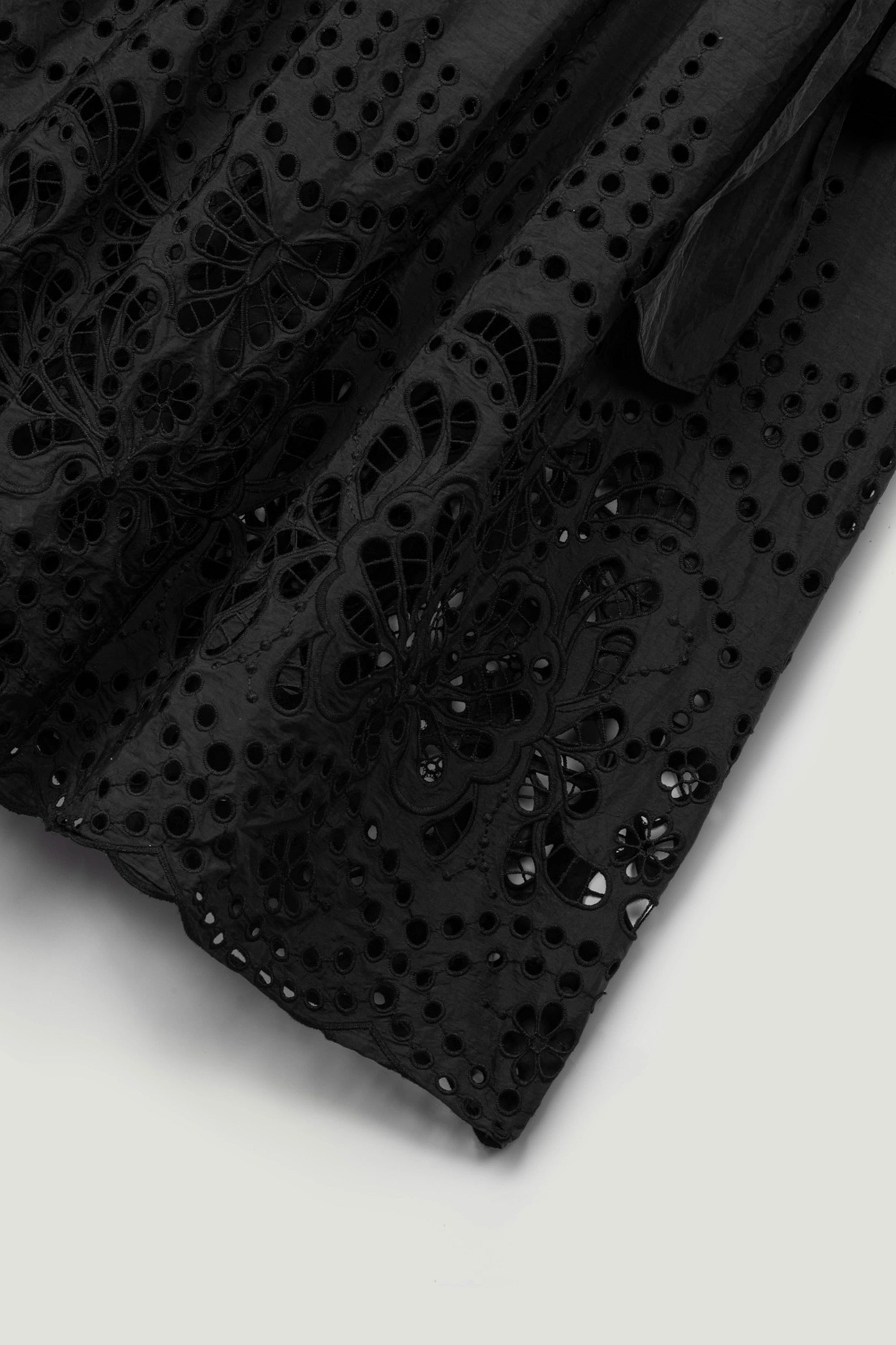 Sleeveless Embroidered Midi Dress