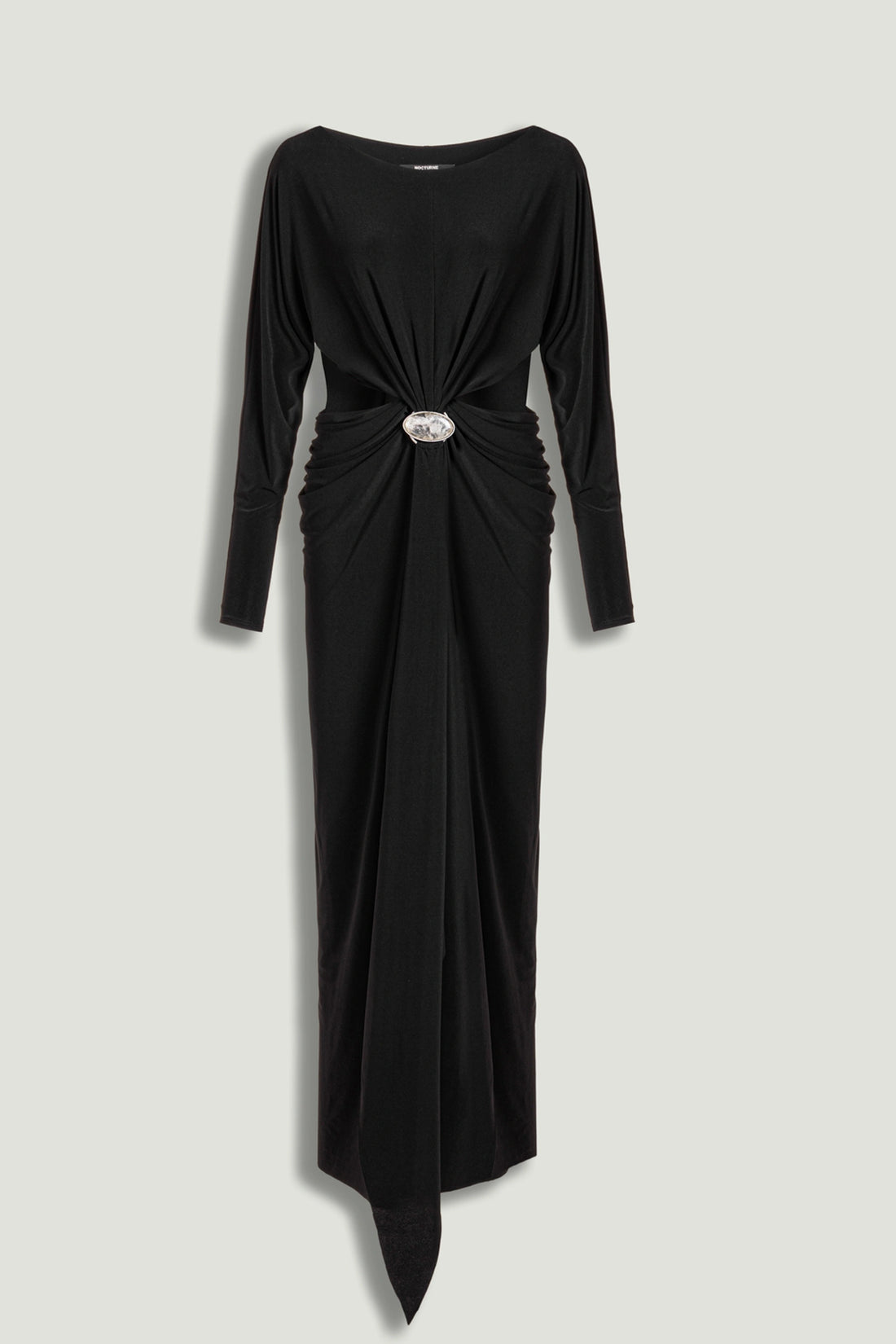 One-Shoulder Cut-Out Maxi Dress