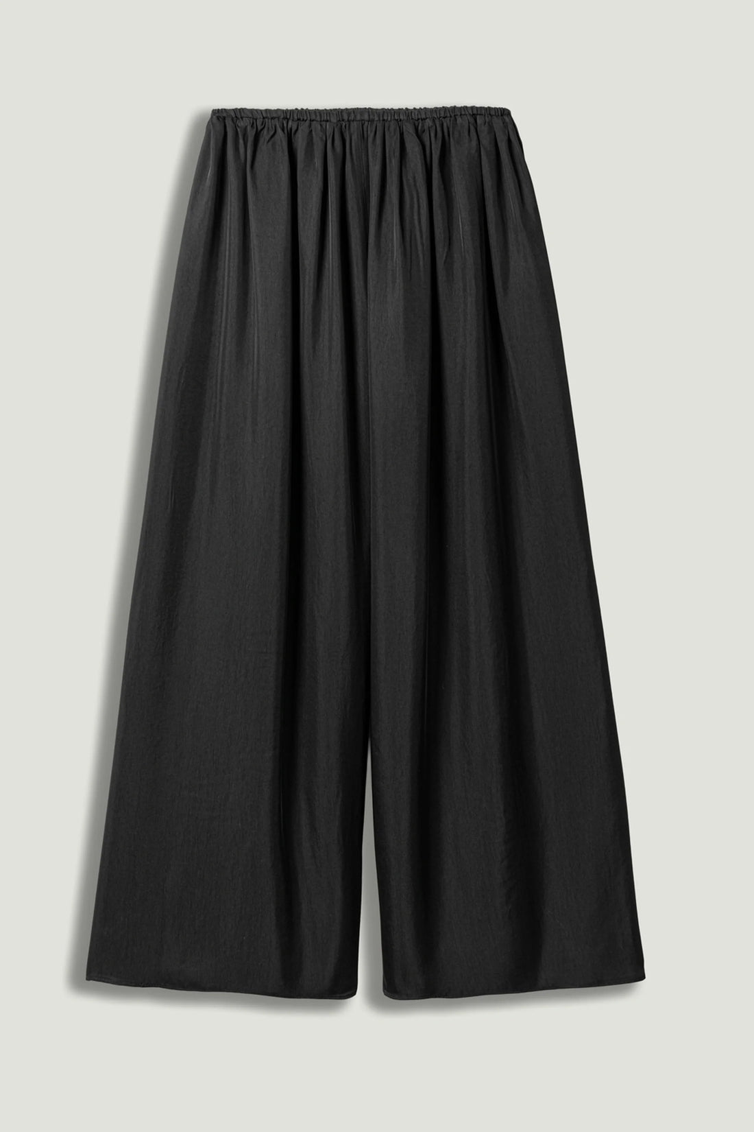 Elasticated Wide-Leg Pants