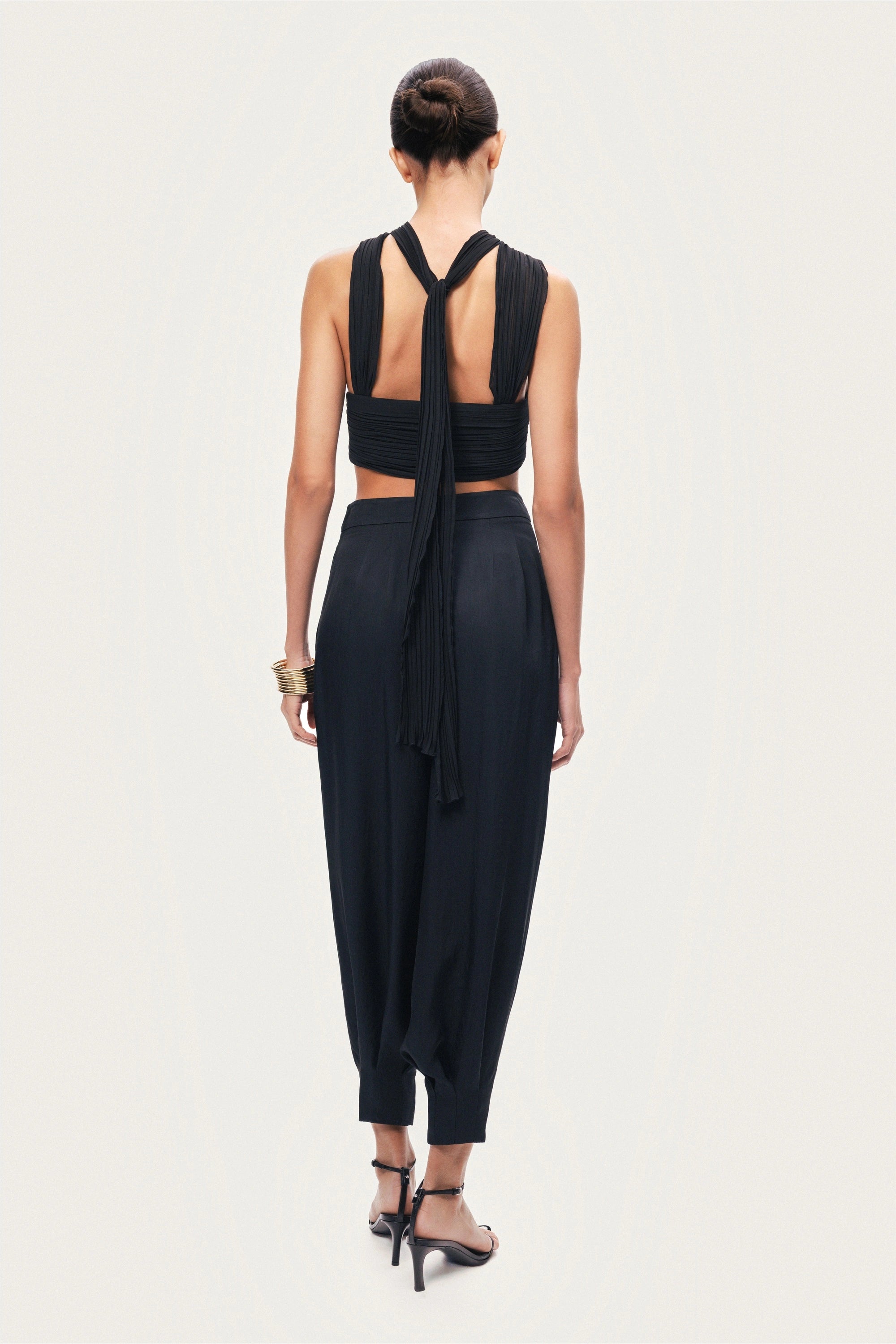 Fluid Balloon-Leg Pants