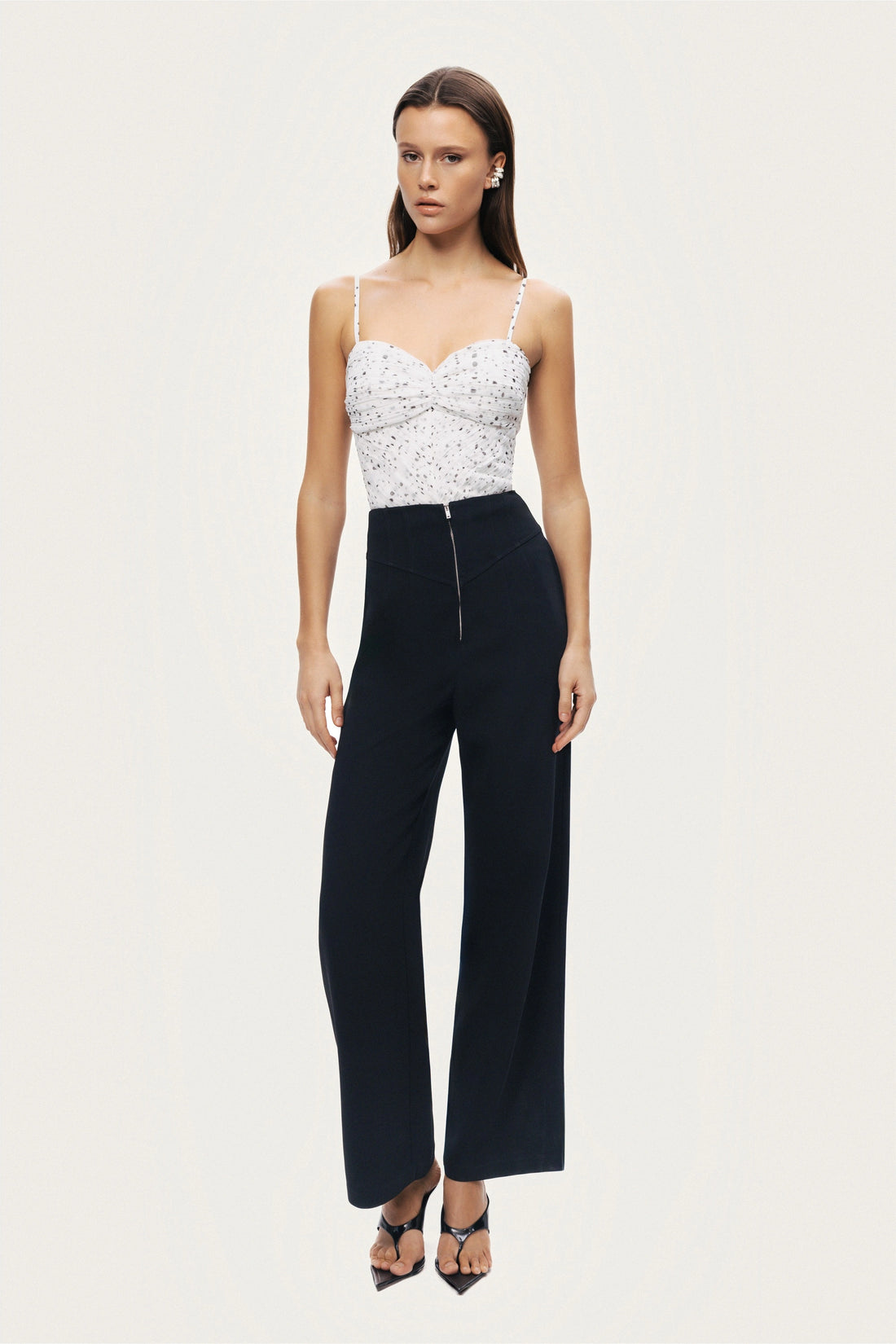 High-Waist Wide-Leg Pants